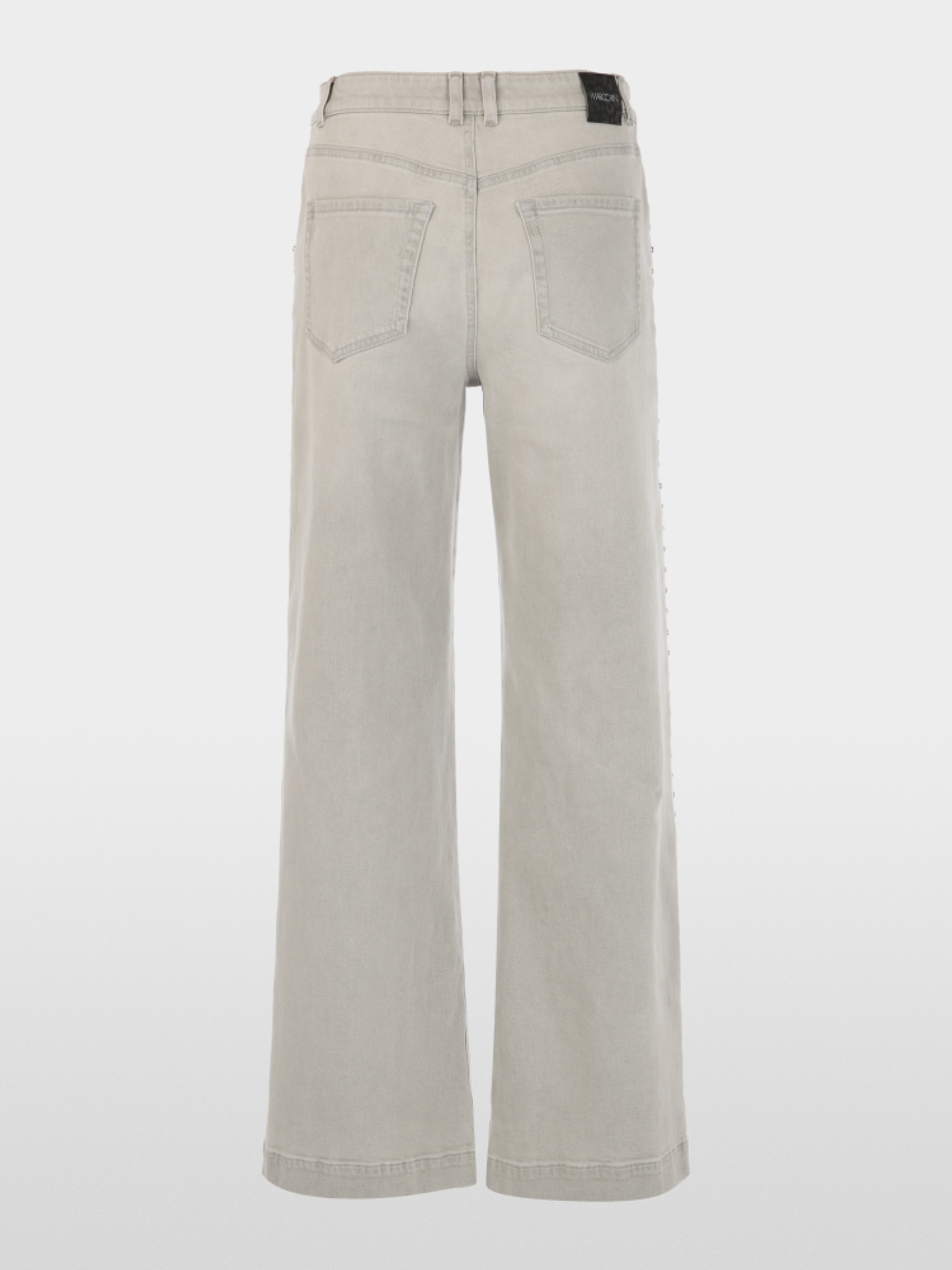 WARRI wide jeans with stud detailing