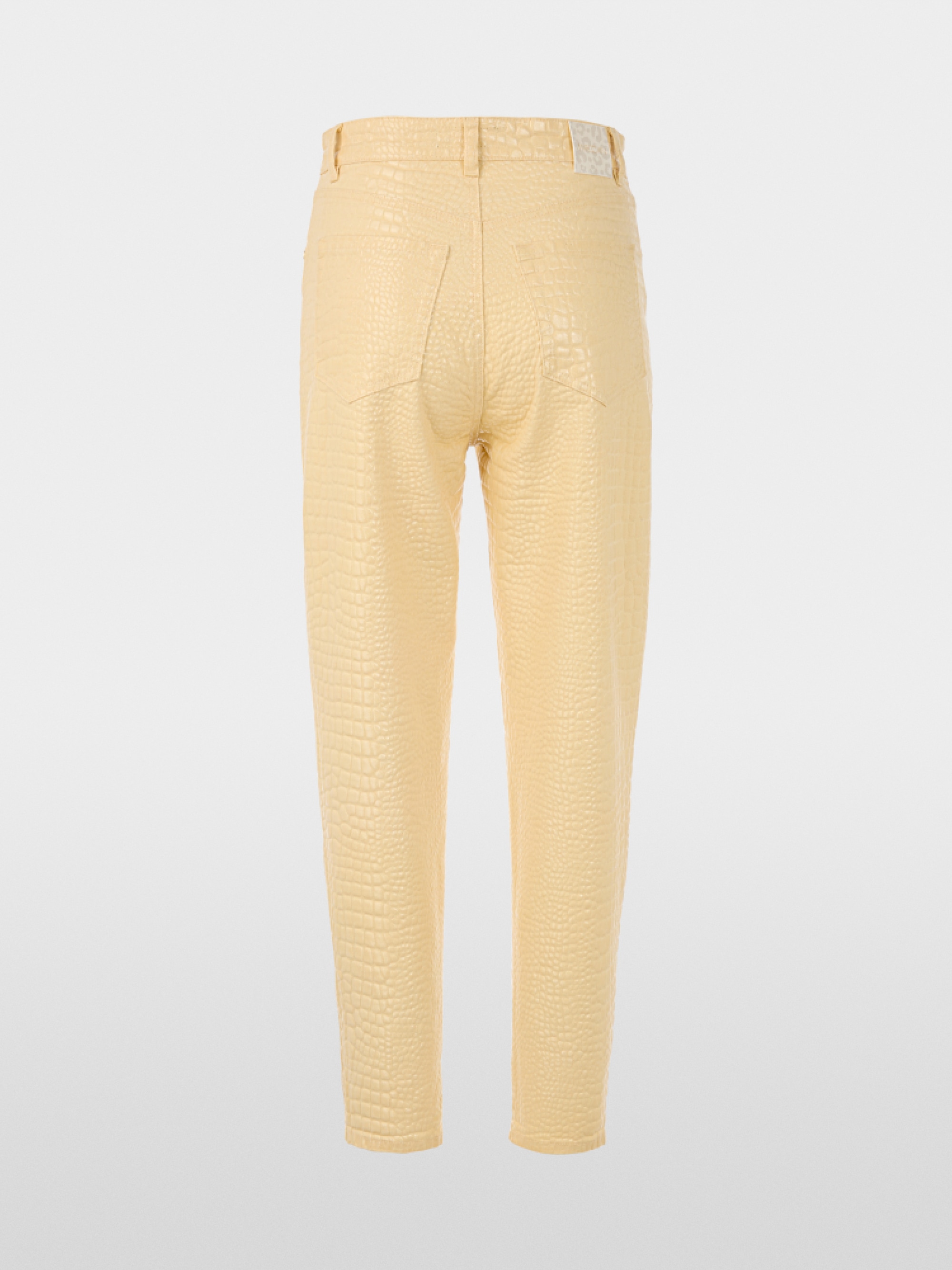 FEURA crocodile effect jeans