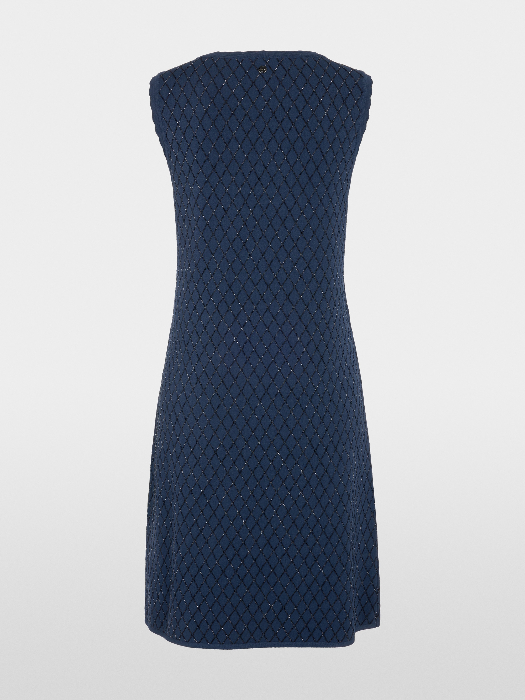 ‘Knitted in Germany’ dress with lurex