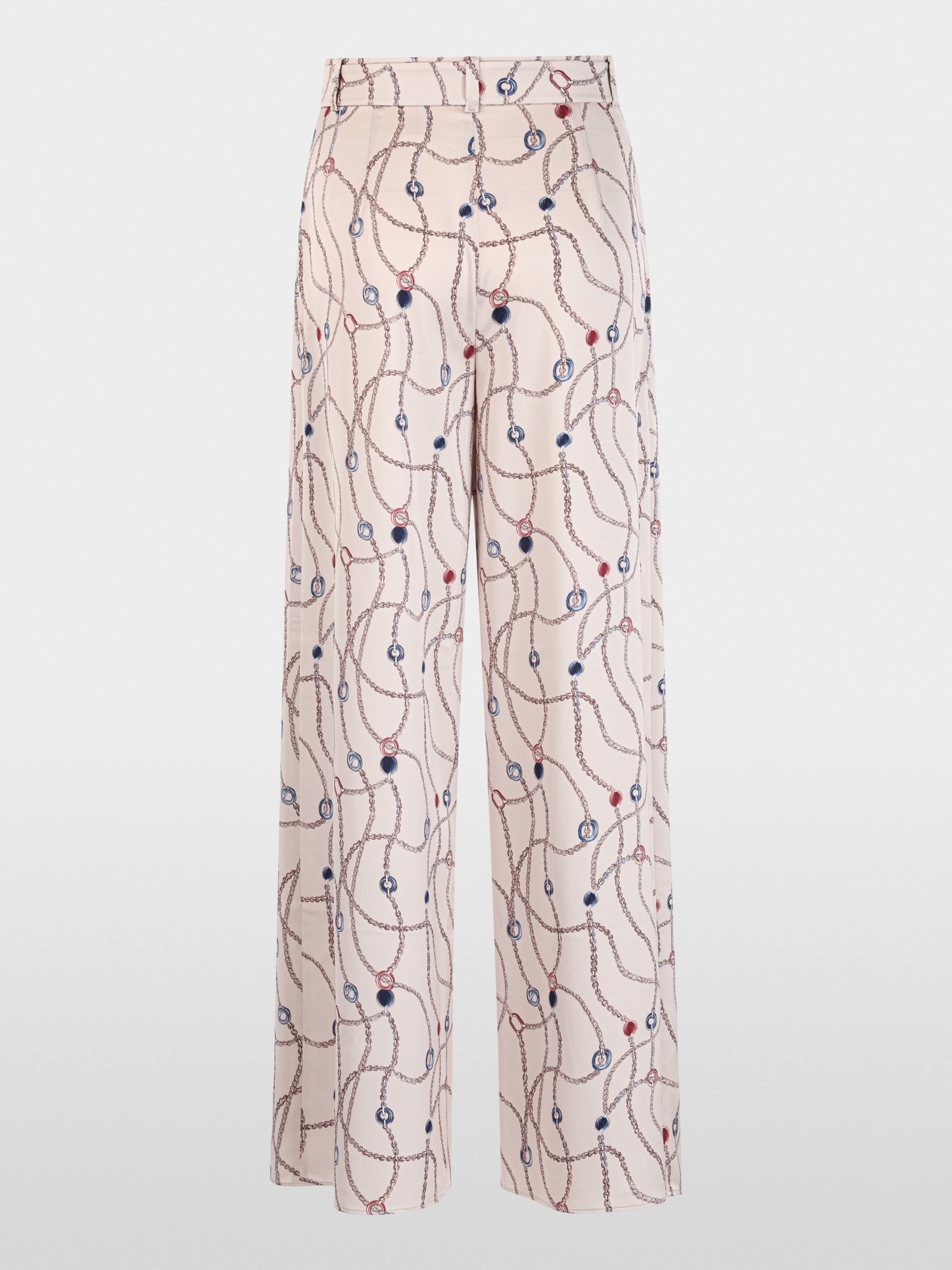 WAUKEE trousers with chain print