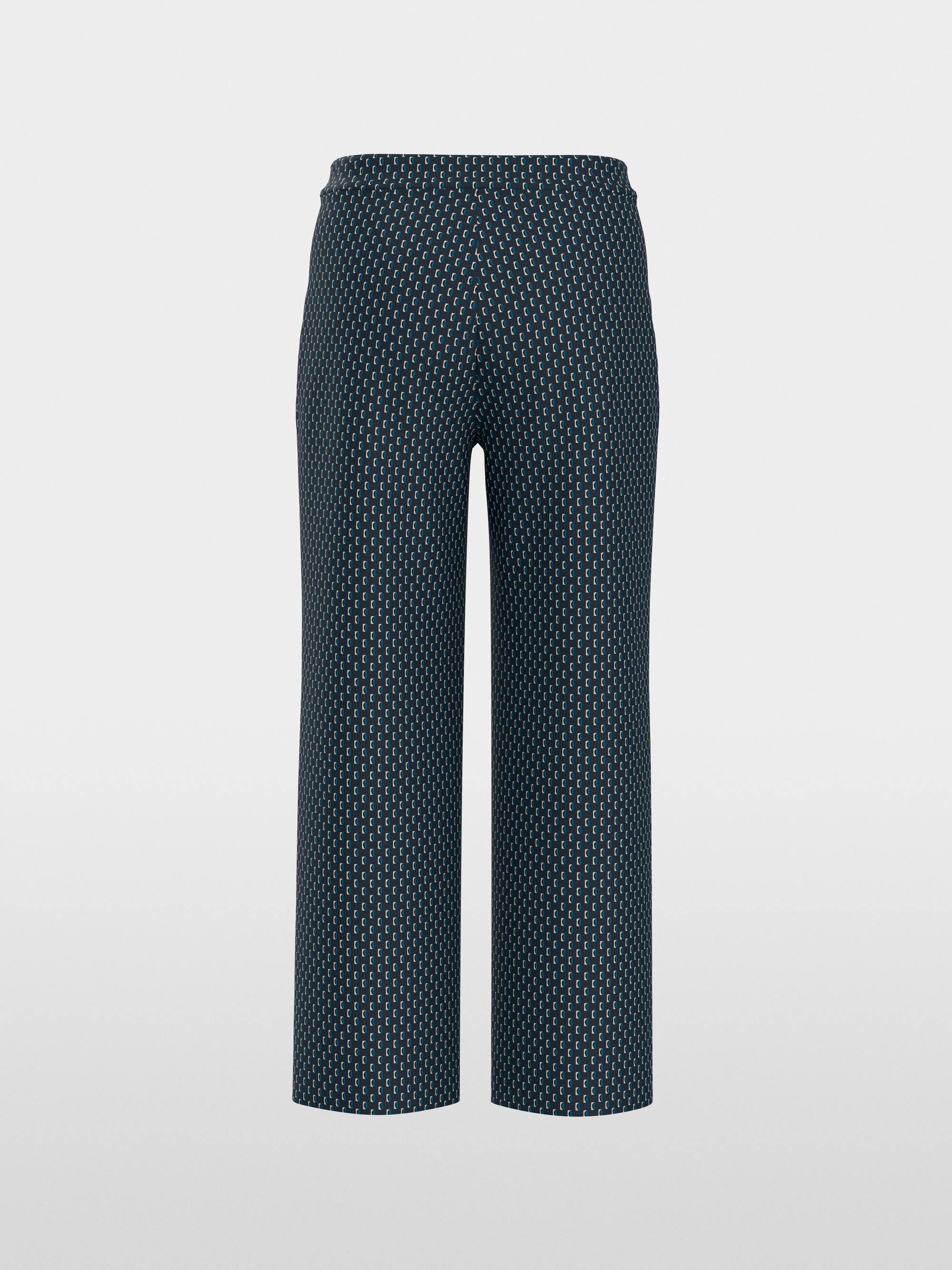 WUKARI wide fit fabric trousers
