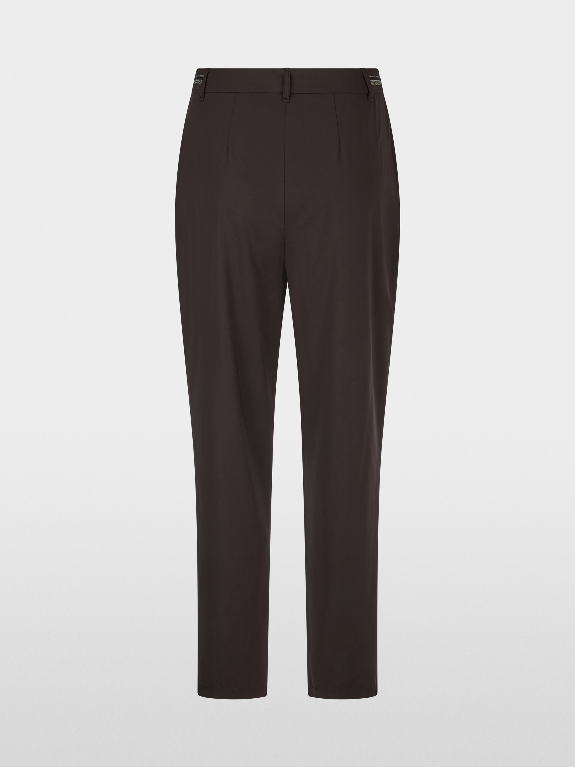 FAQUS feminine fit fabric trousers