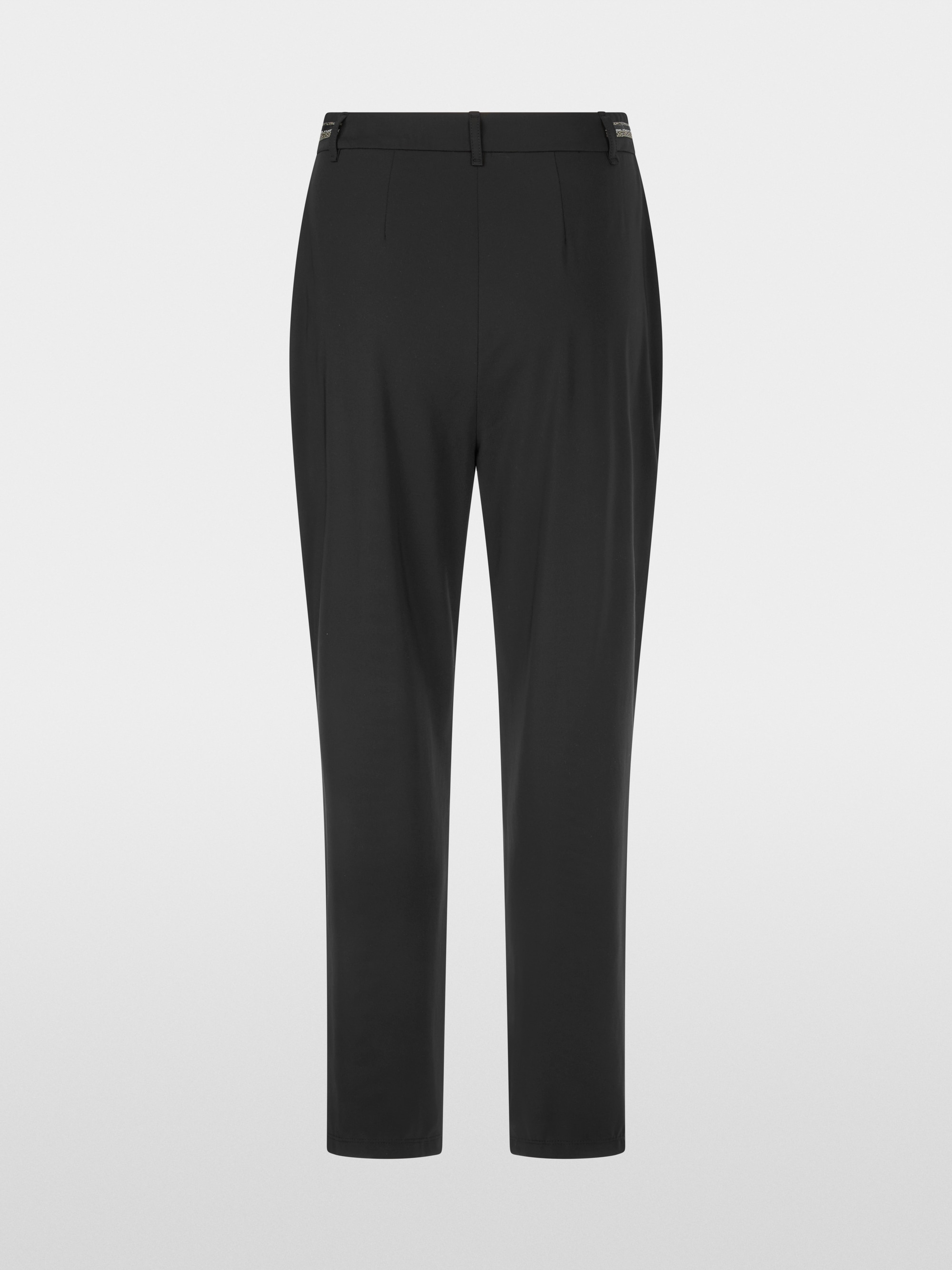 FAQUS feminine fit fabric trousers