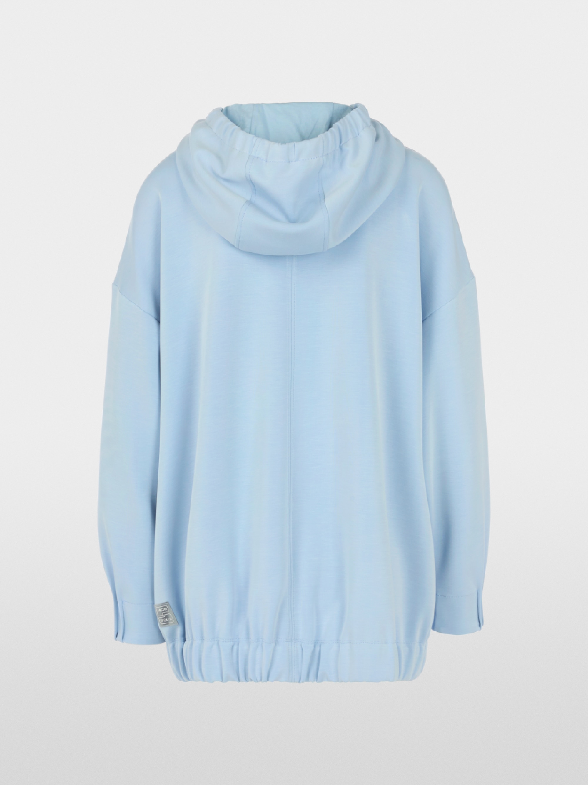 Oversized jersey jacket