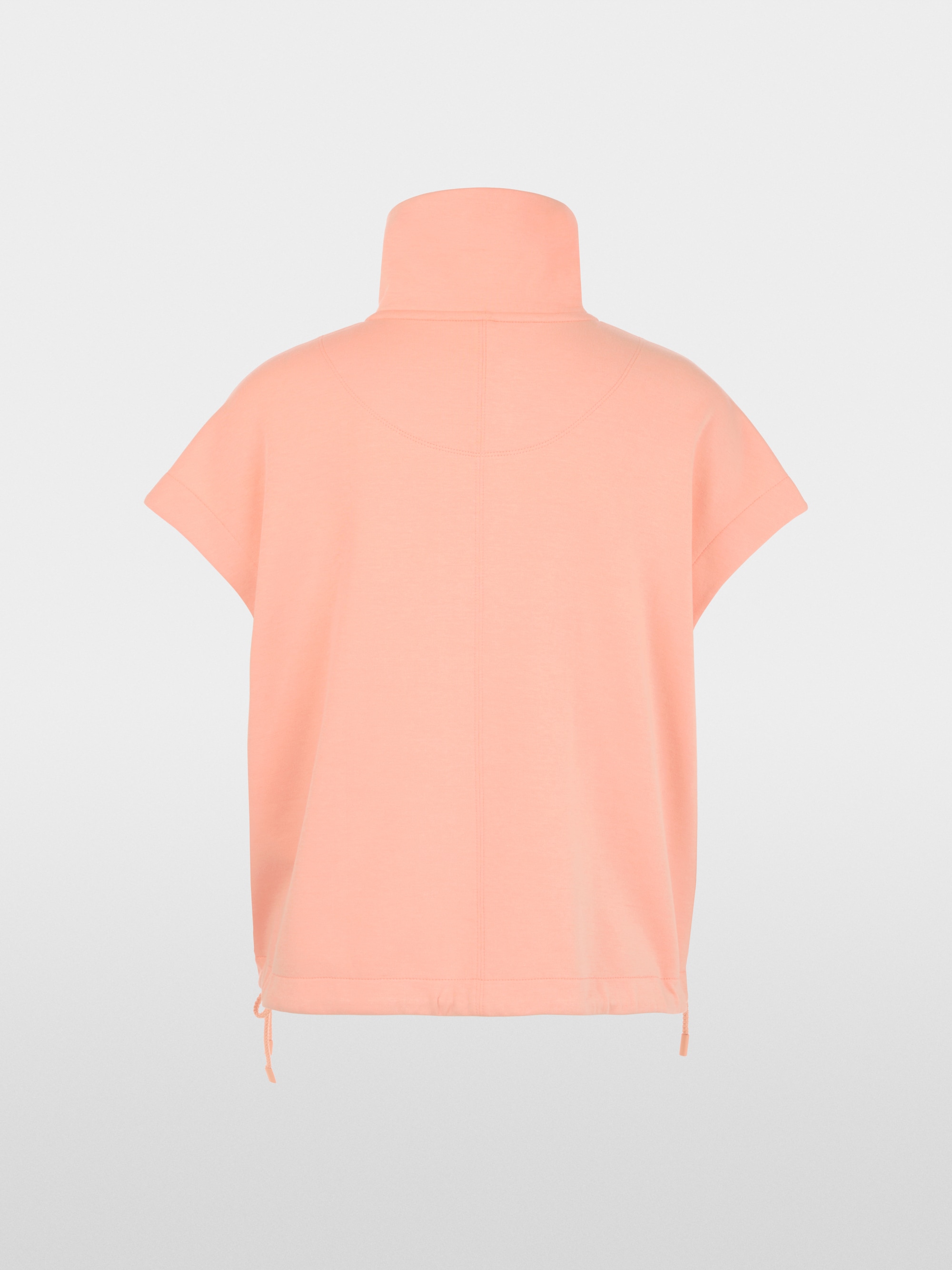 Gilet en mélange de coton à col camionneur