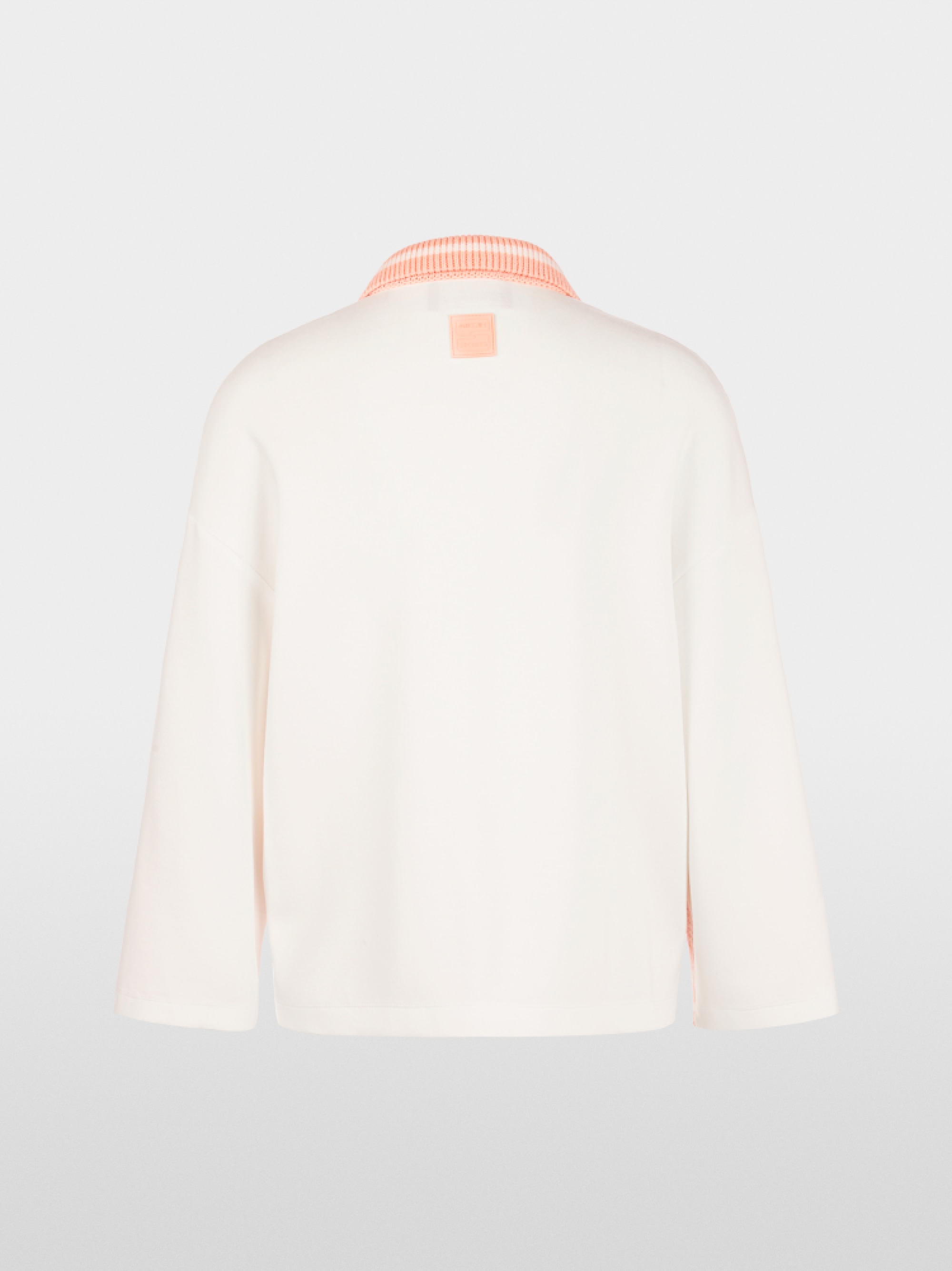 ‘Knitted in Germany’ V-neck jumper