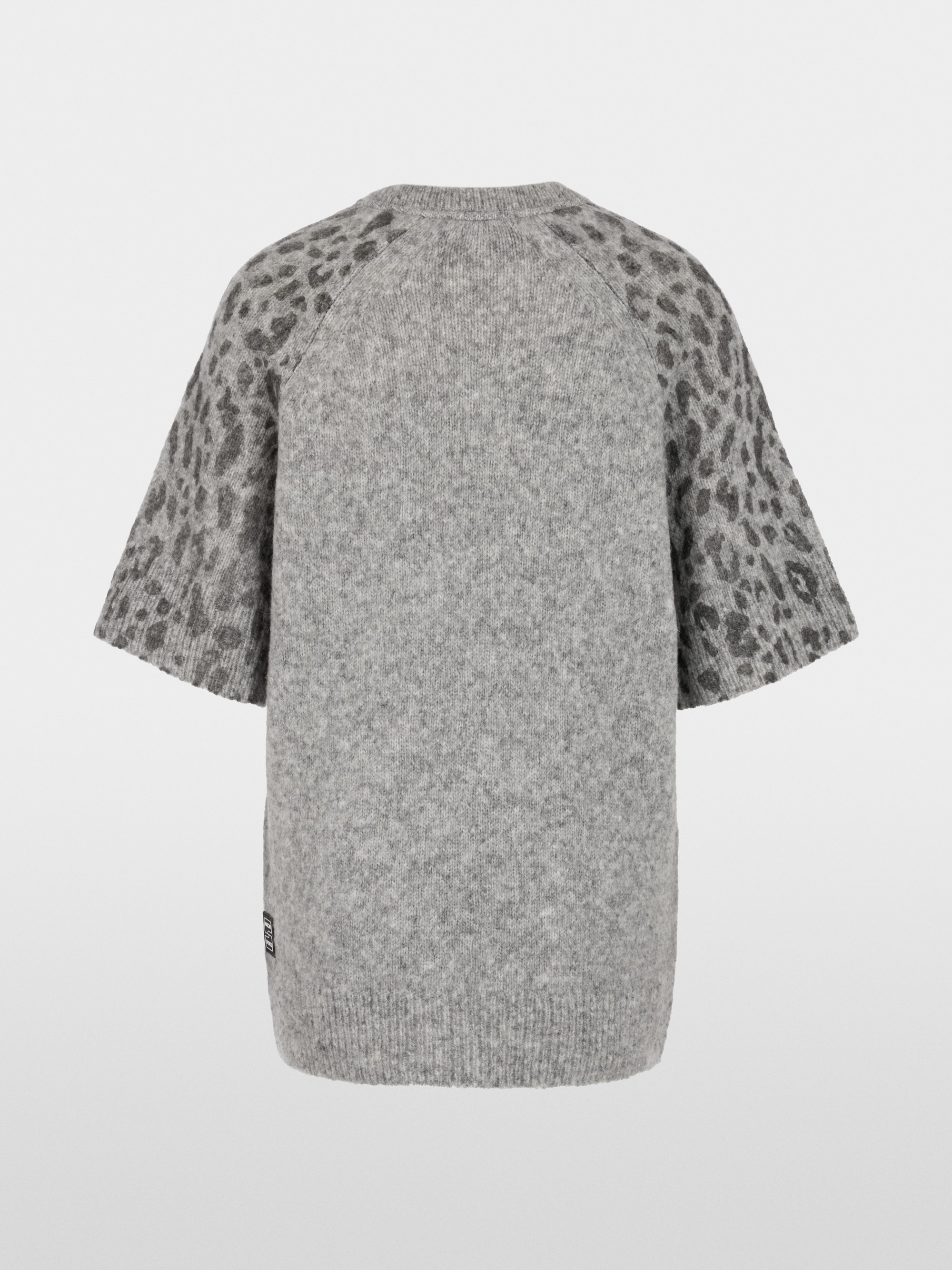 ‘Knitted in Germany’ long jumper