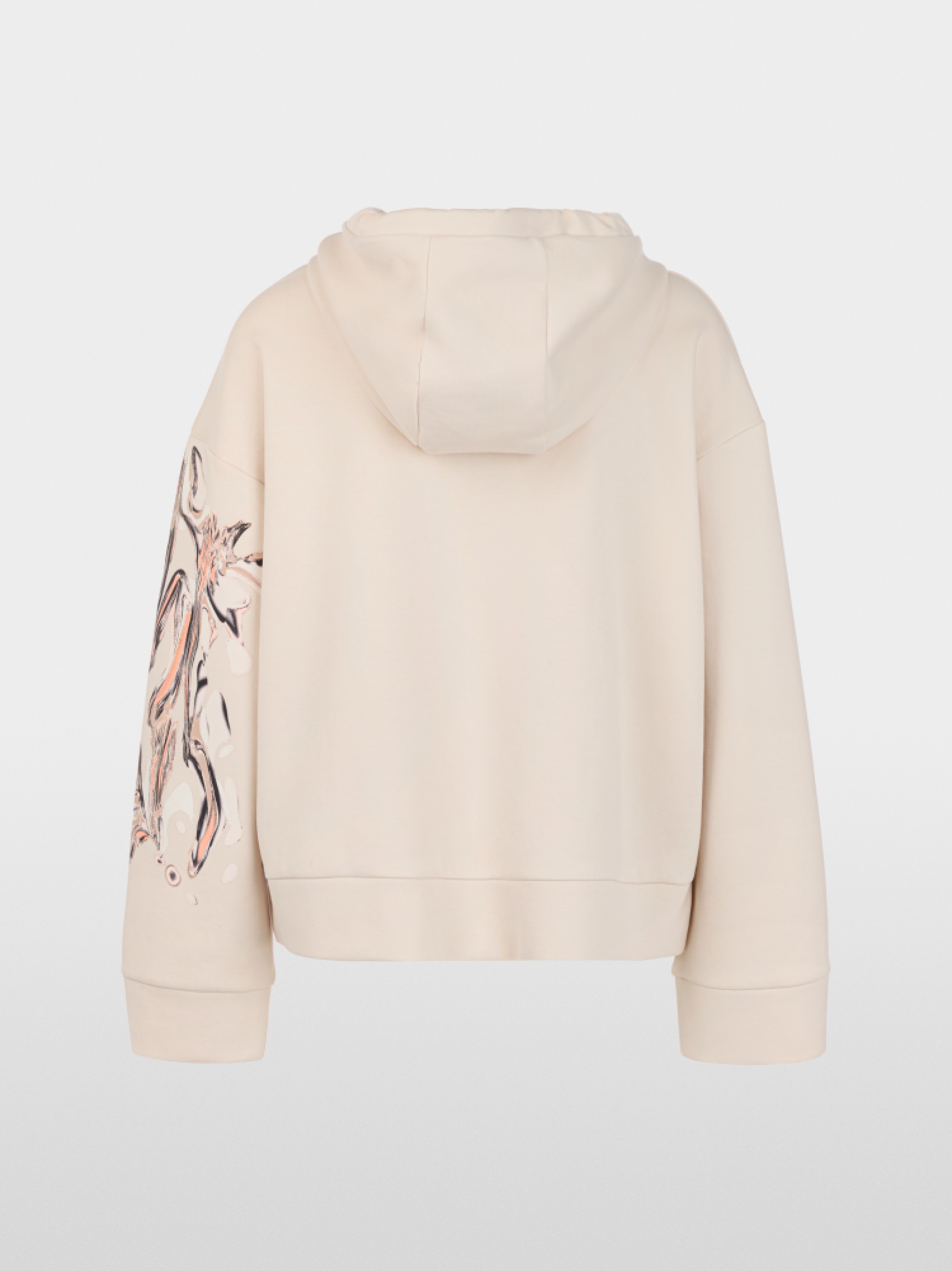 Oversized hooded sweatshirt