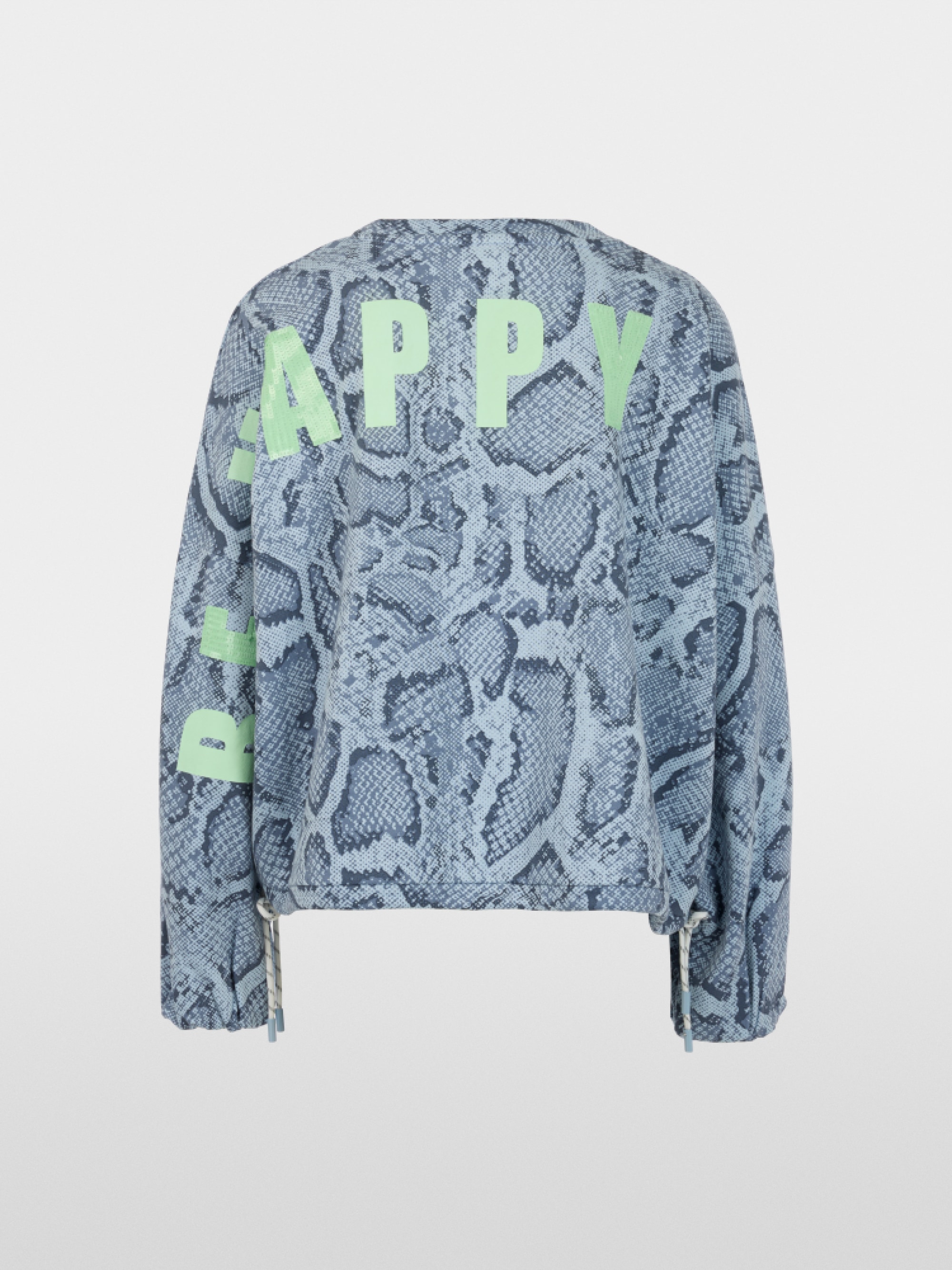 Sweatshirt with animal print