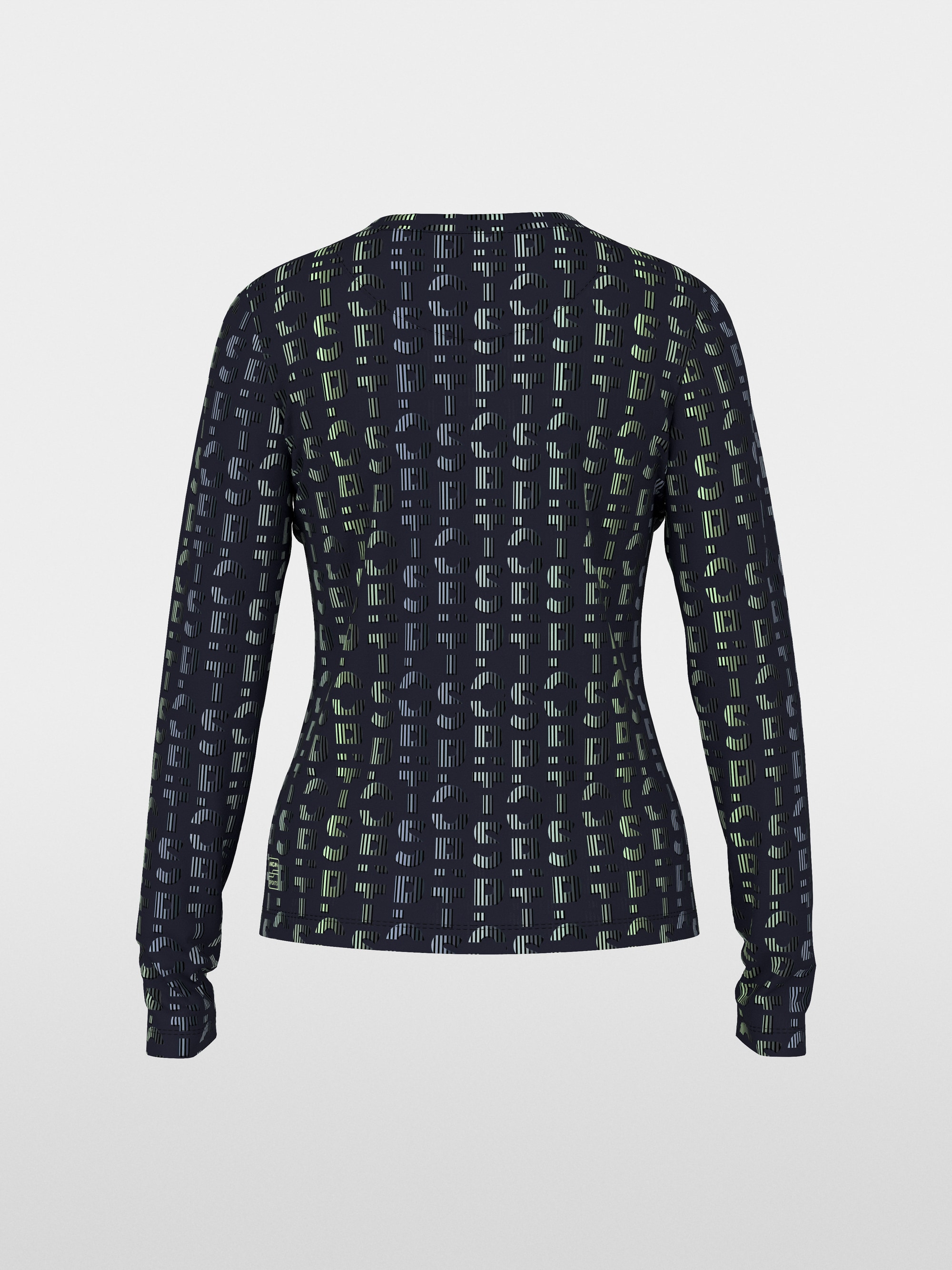 Long-sleeved shirt with graphic print