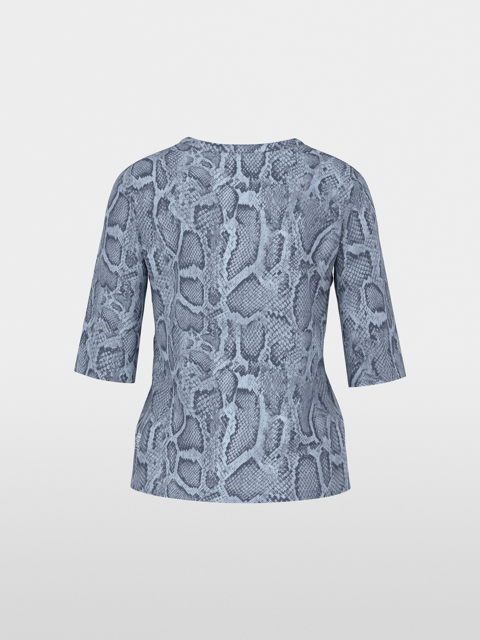 Shirt with animal print