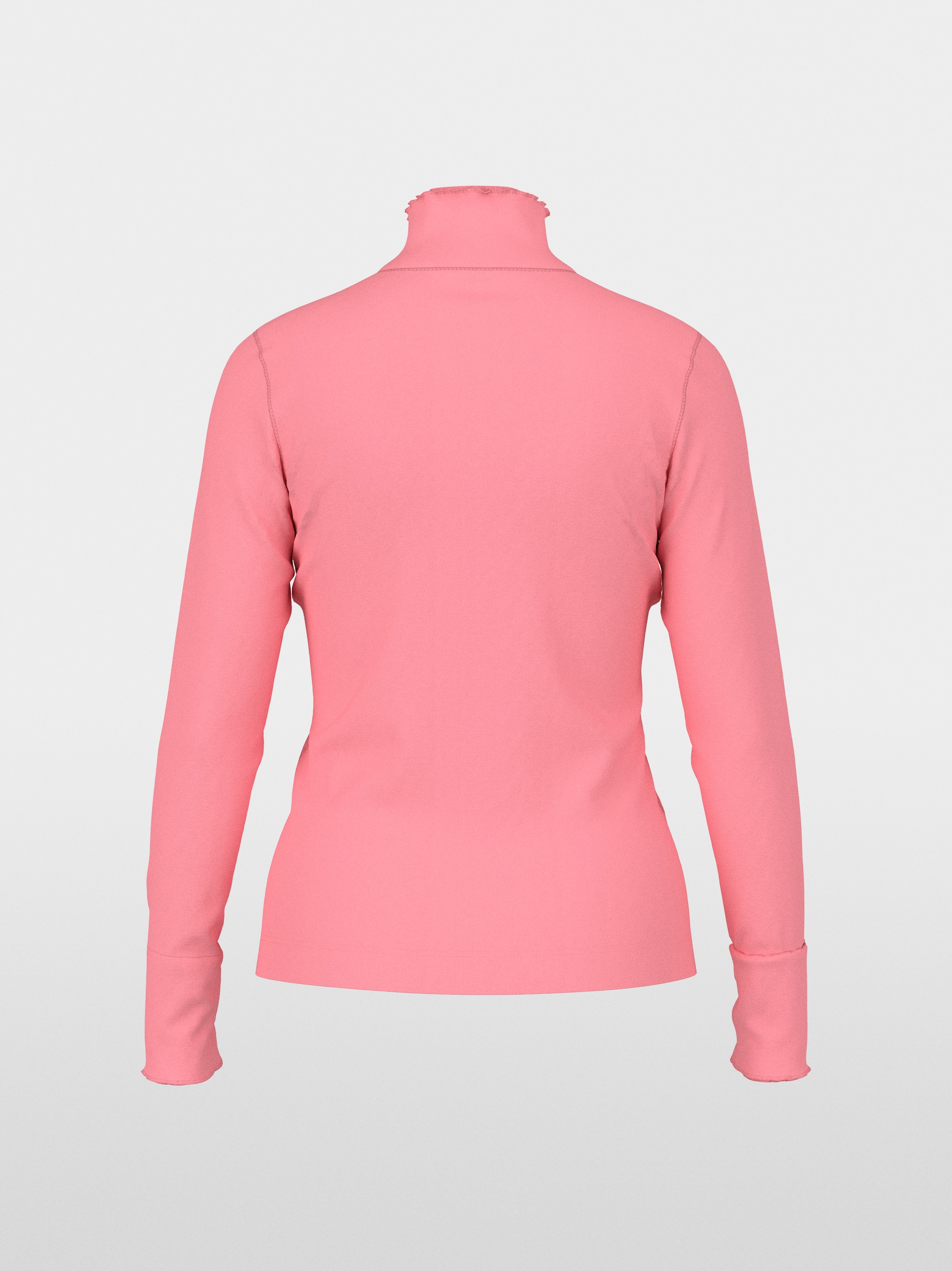 Fitted turtleneck shirt