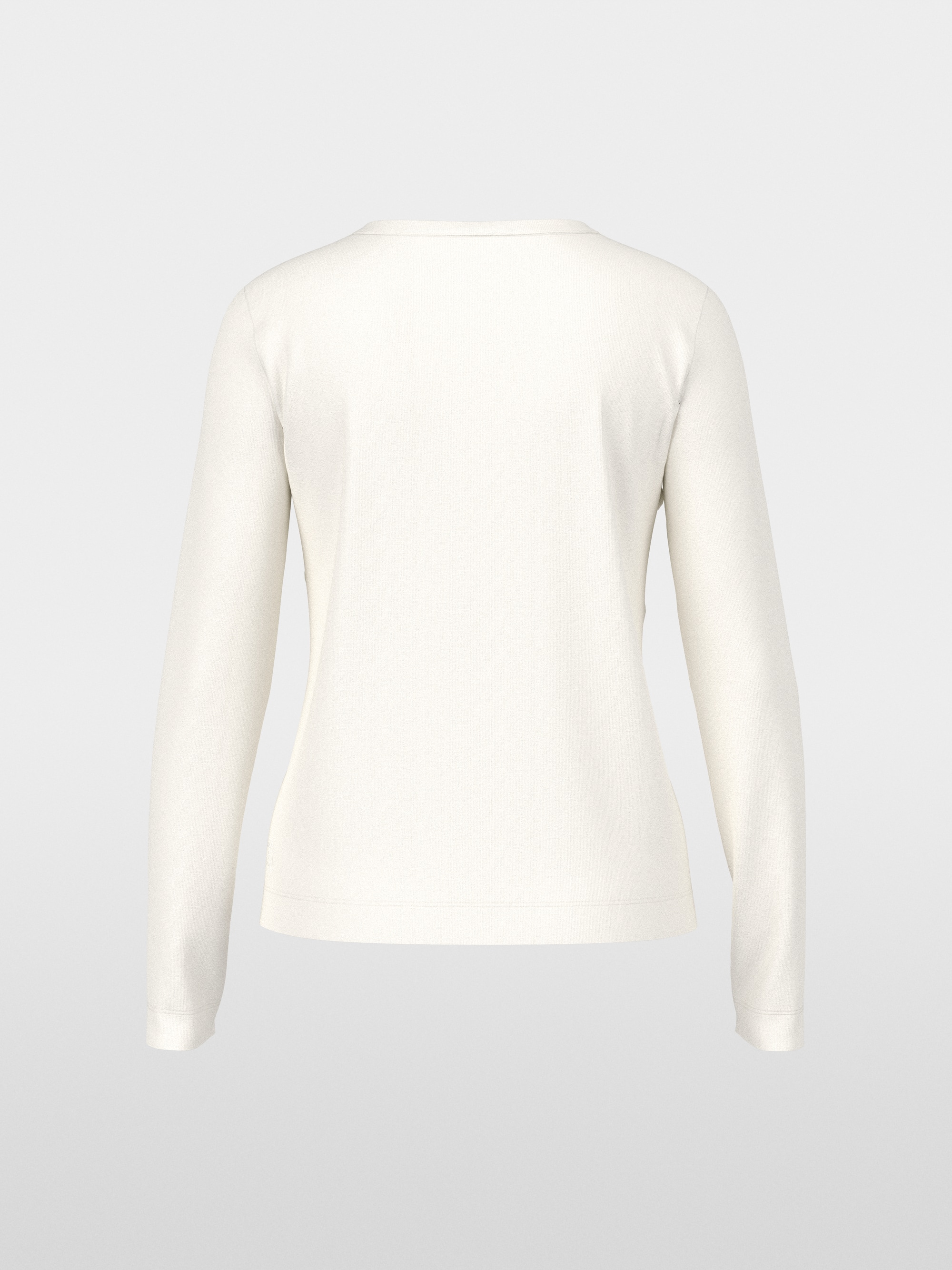 Ribbed knit shirt