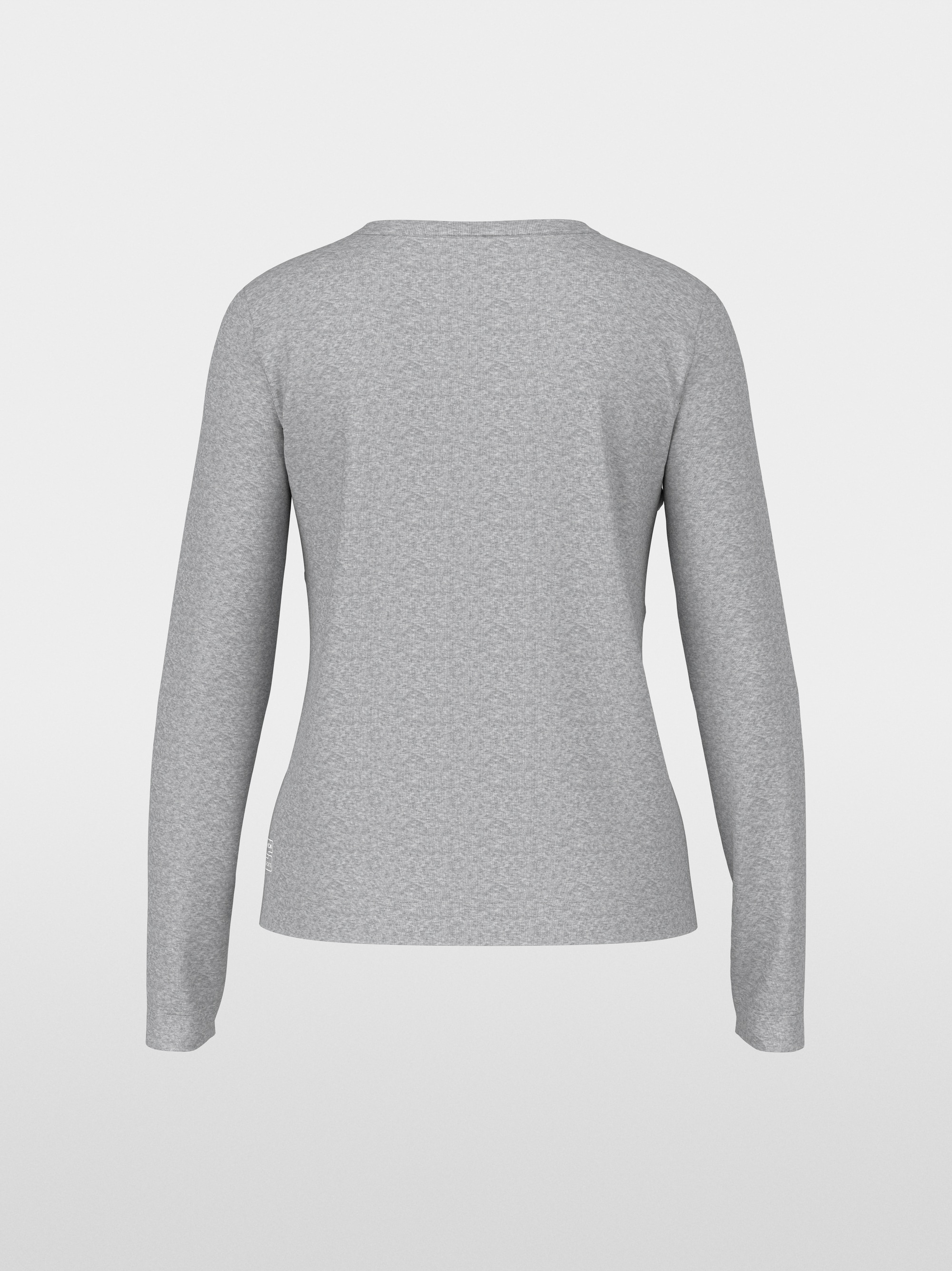 Ribbed knit shirt