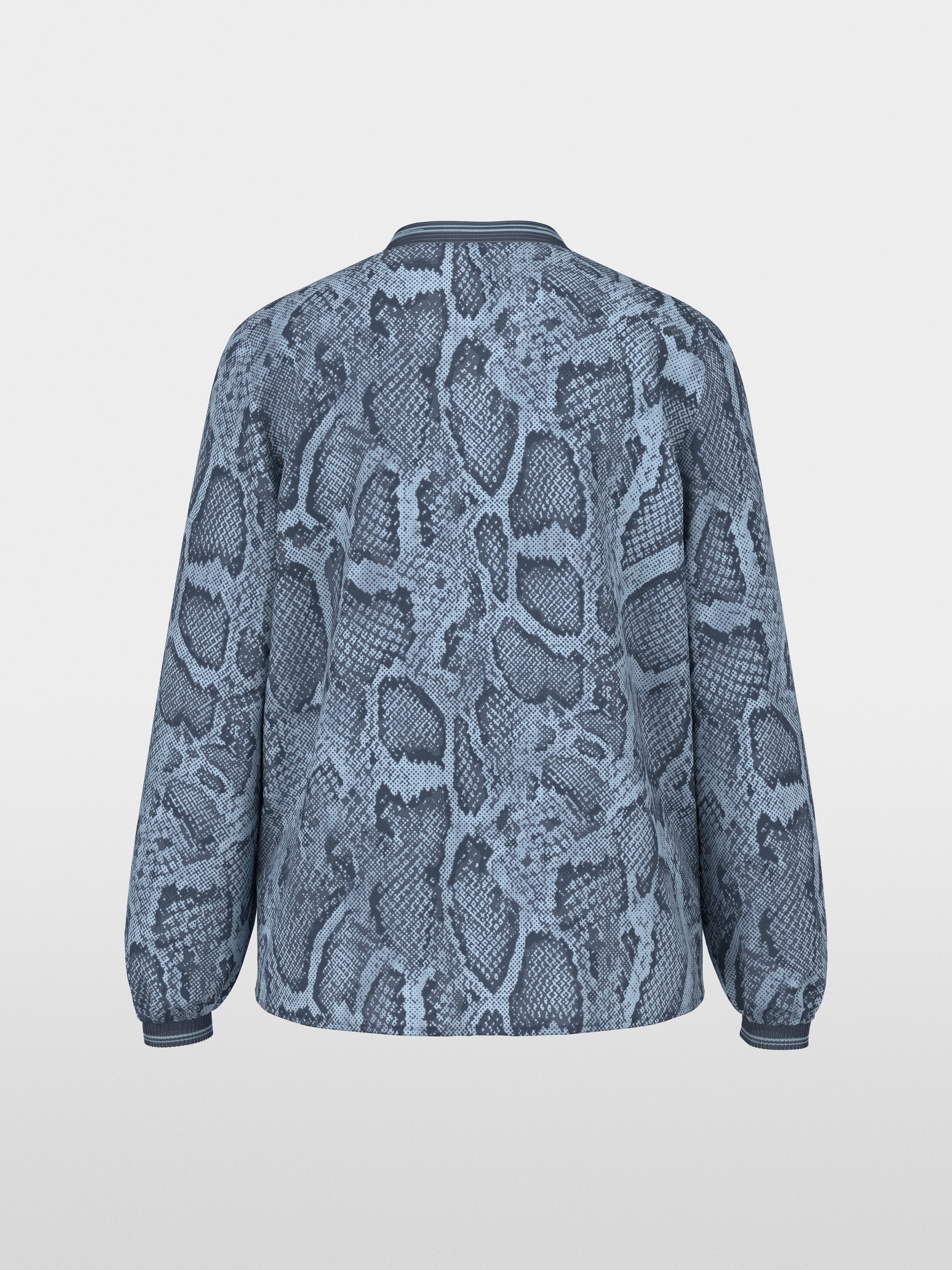 Blouse with animal print