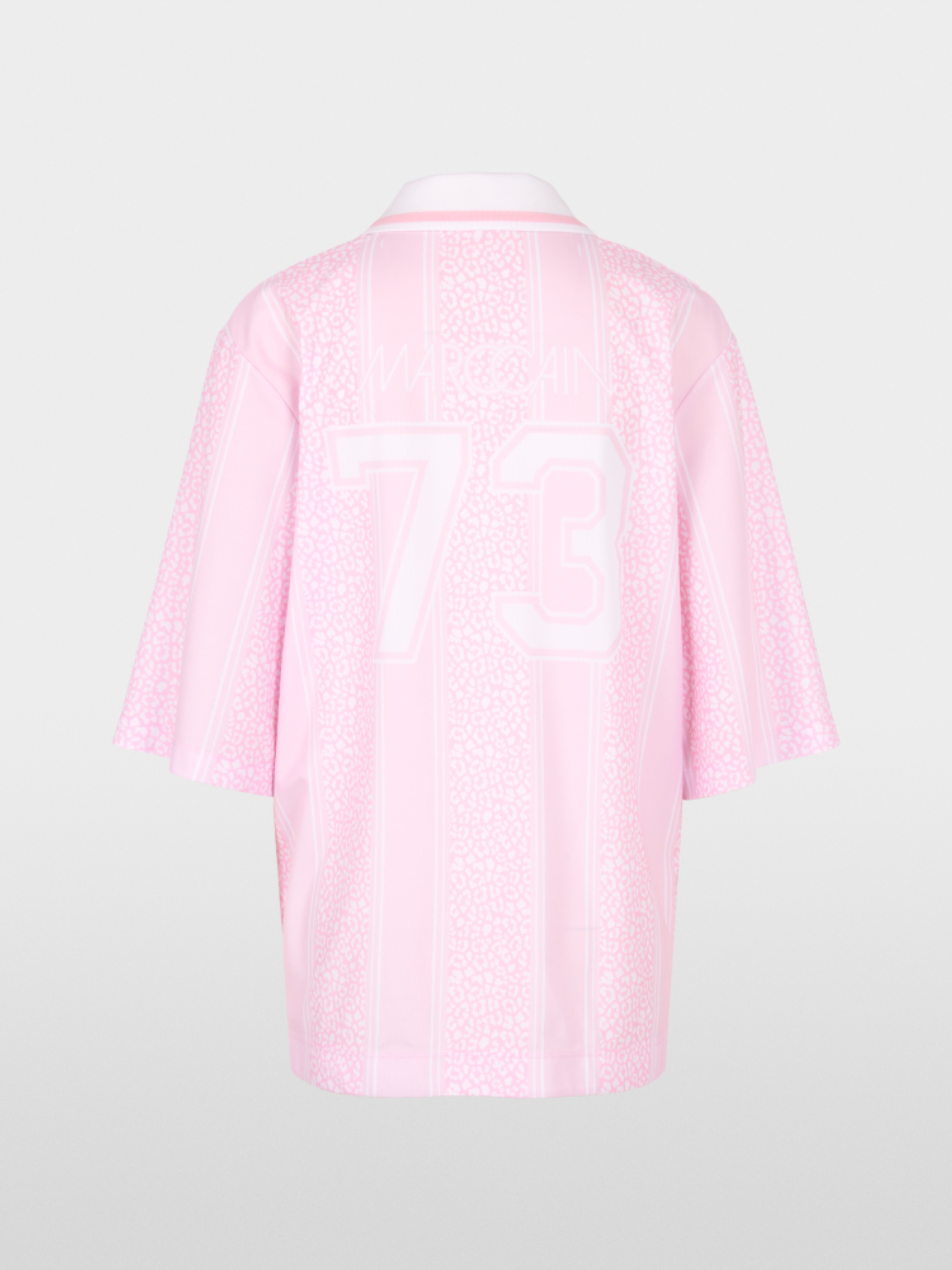 Jersey-style polo shirt