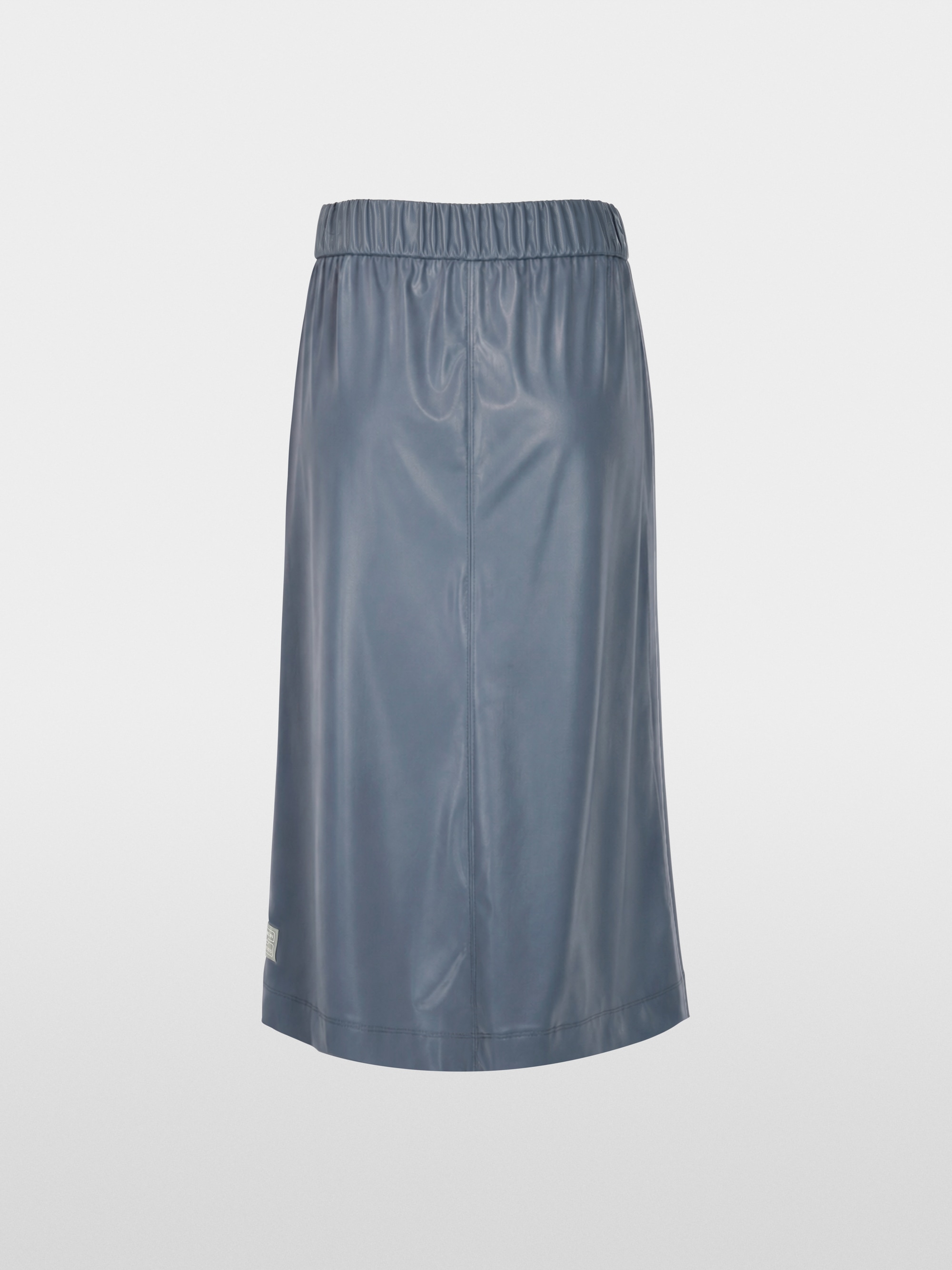 Faux leather skirt