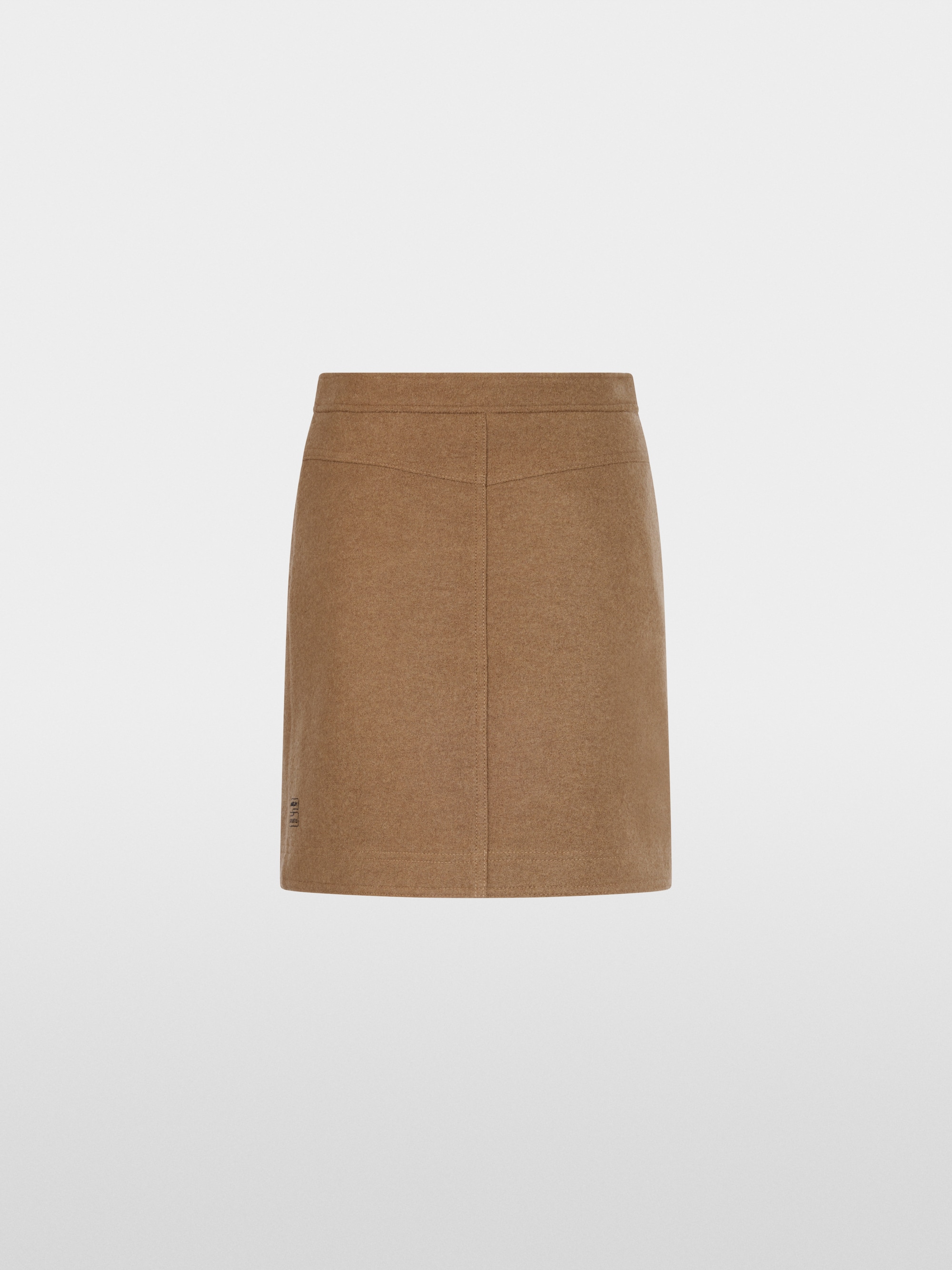 New wool mini skirt