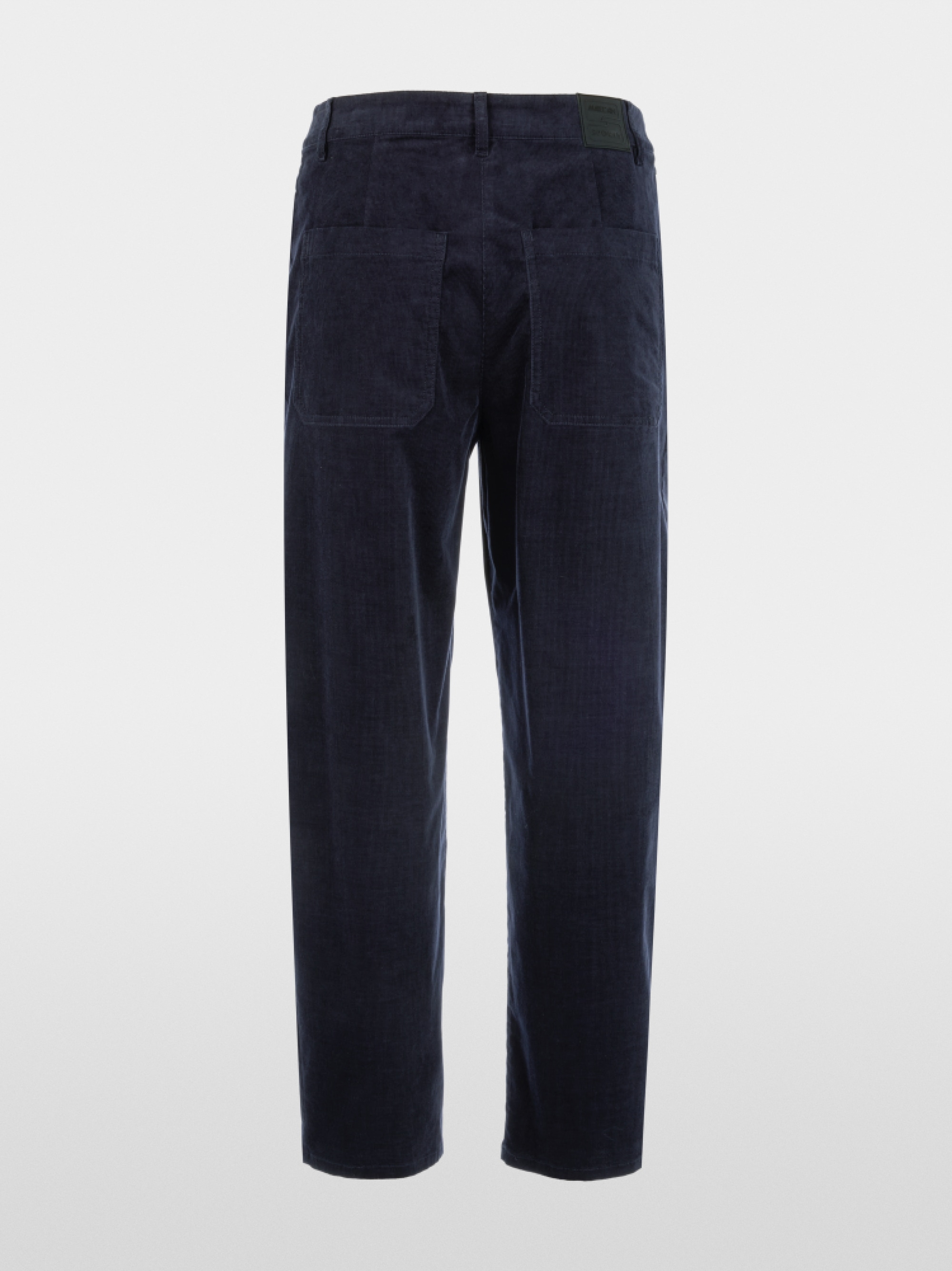 RUMA O-shape relaxed fit cord trousers