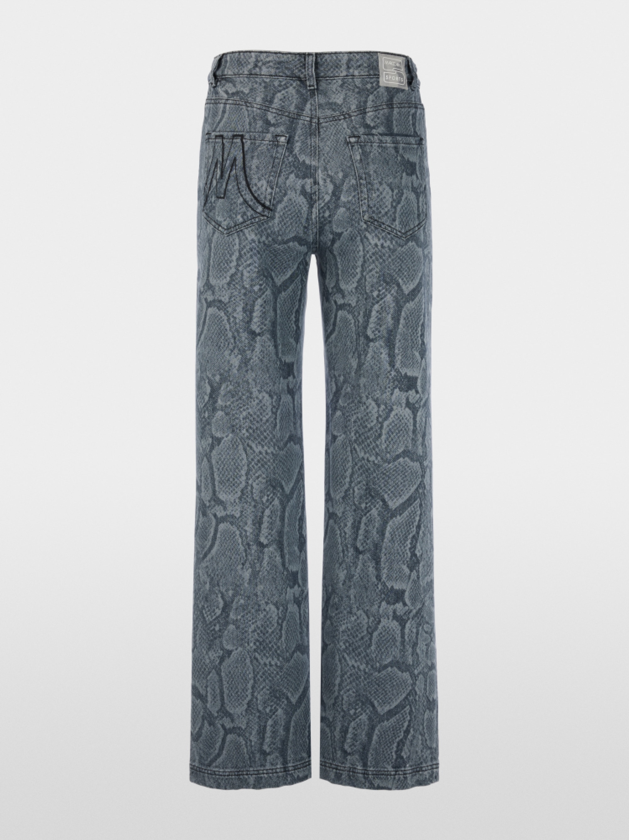 WIGAN jeans with animal print