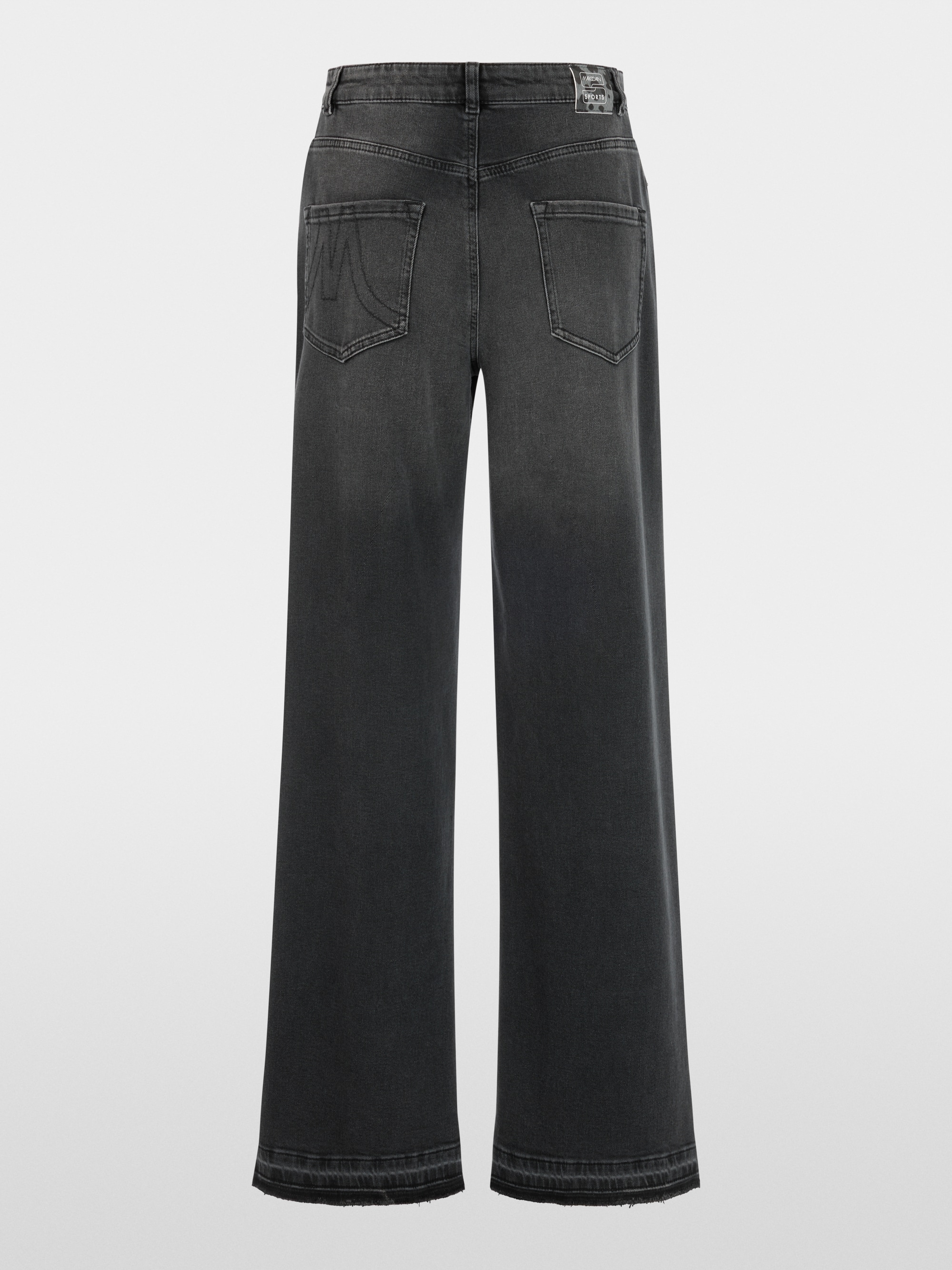 RUMA jeans with rhinestone trim