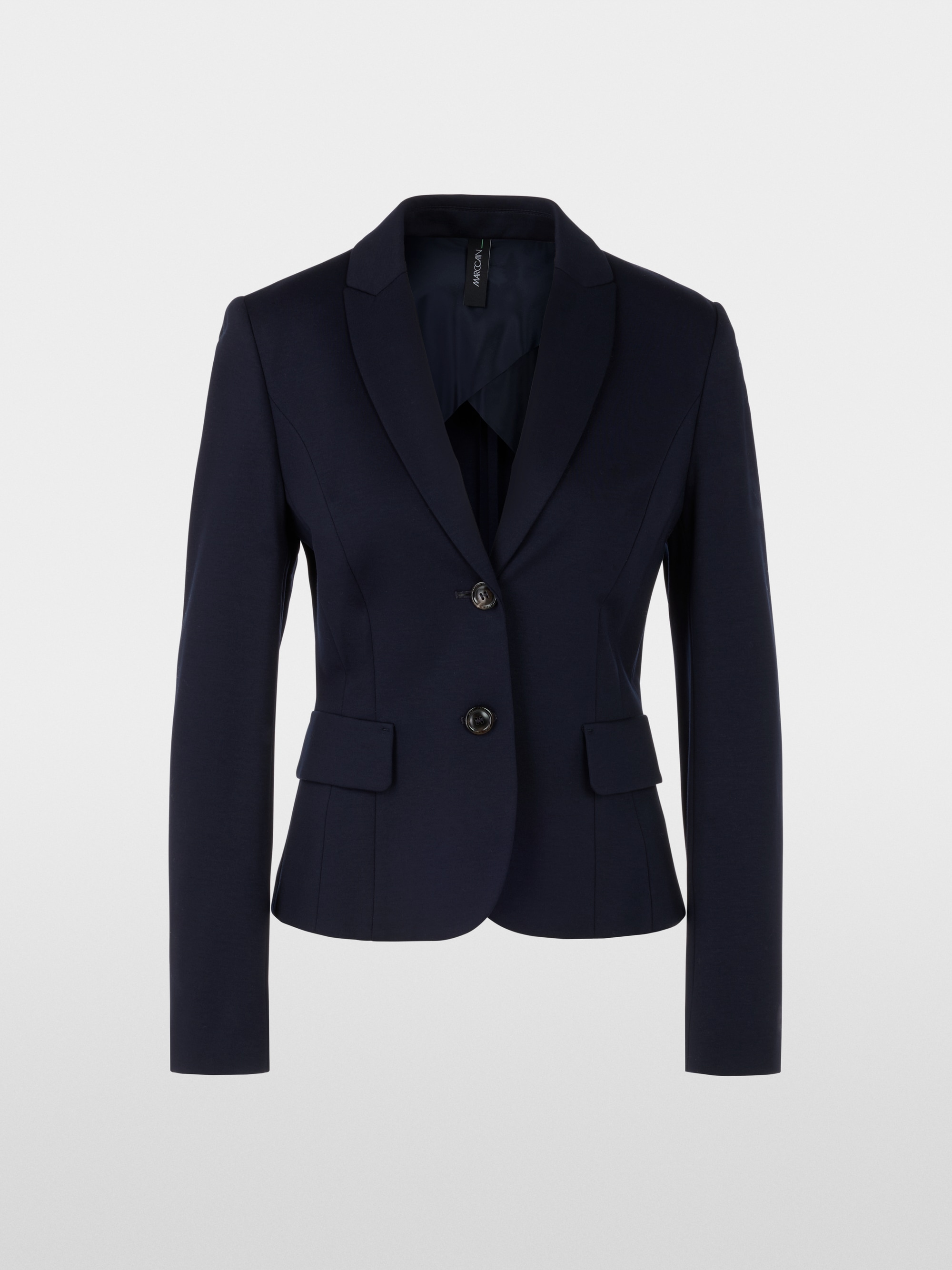 Light blazer in fine jersey