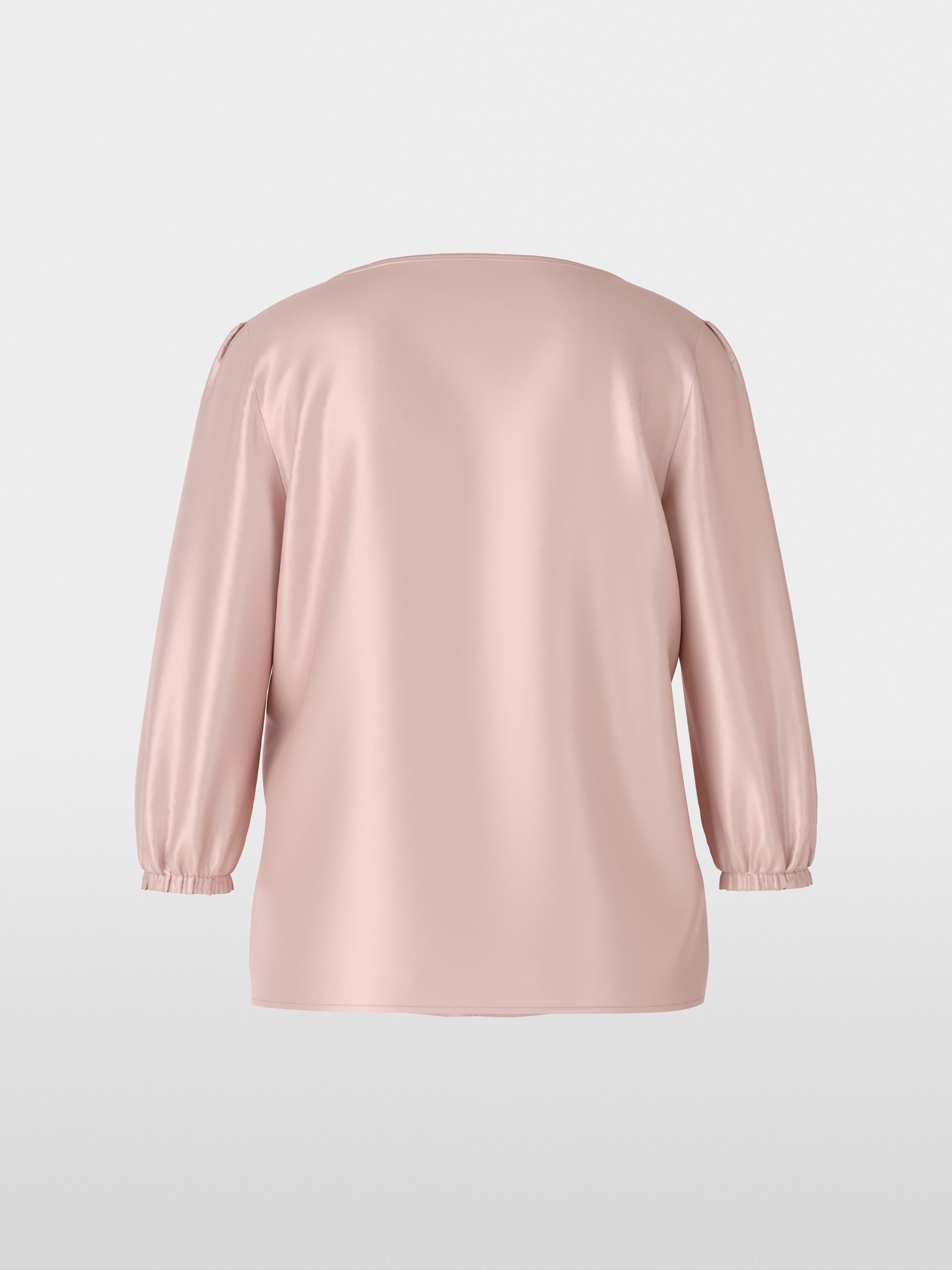 Loose silk blouse