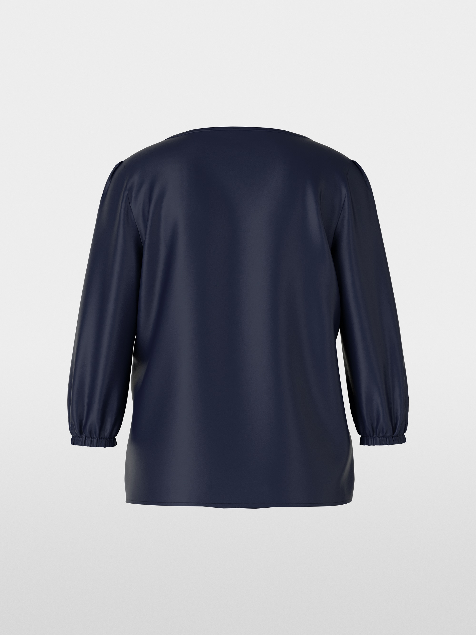 Losse zijden blouse