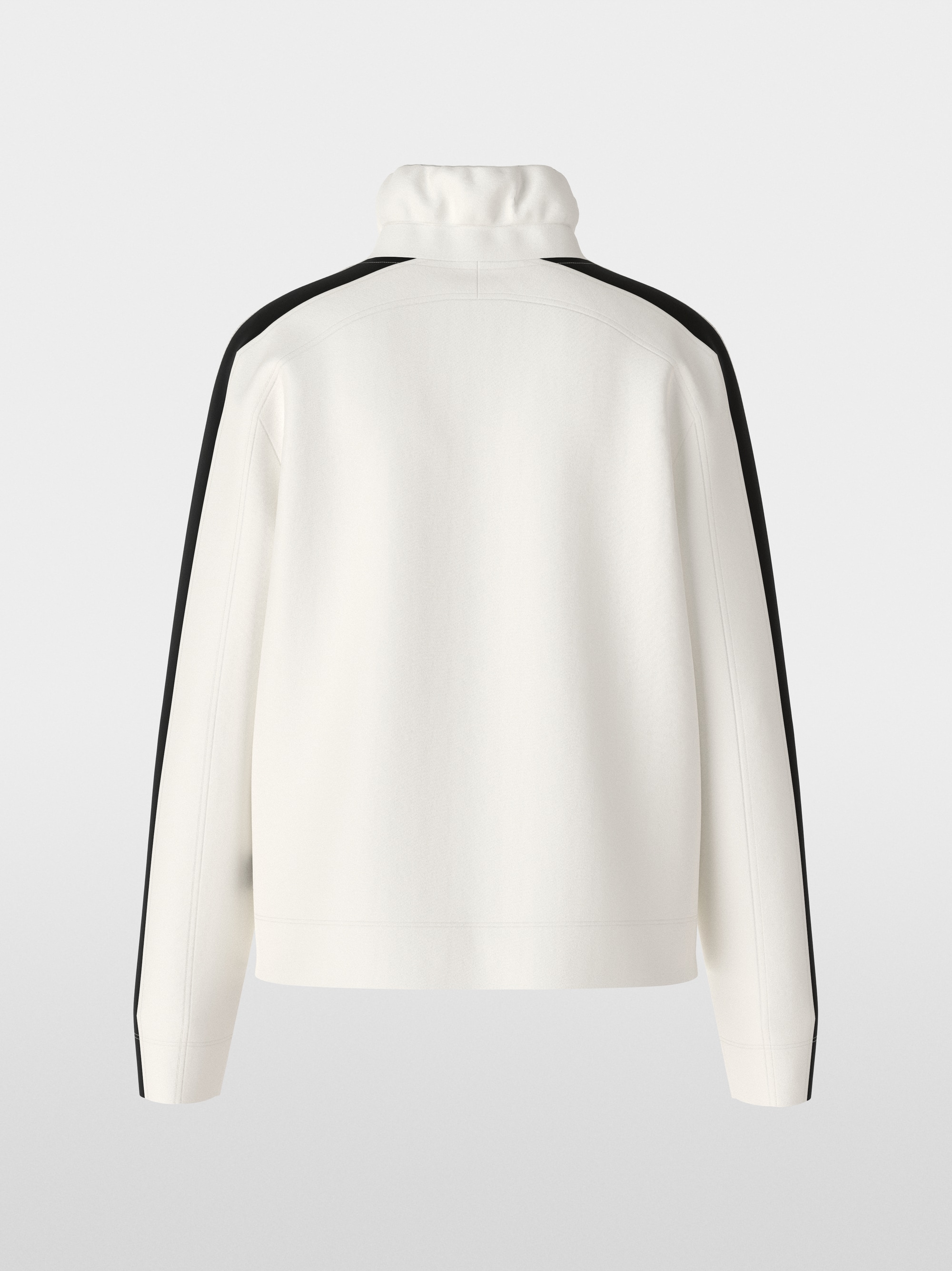 Veste zippée avec col à volants