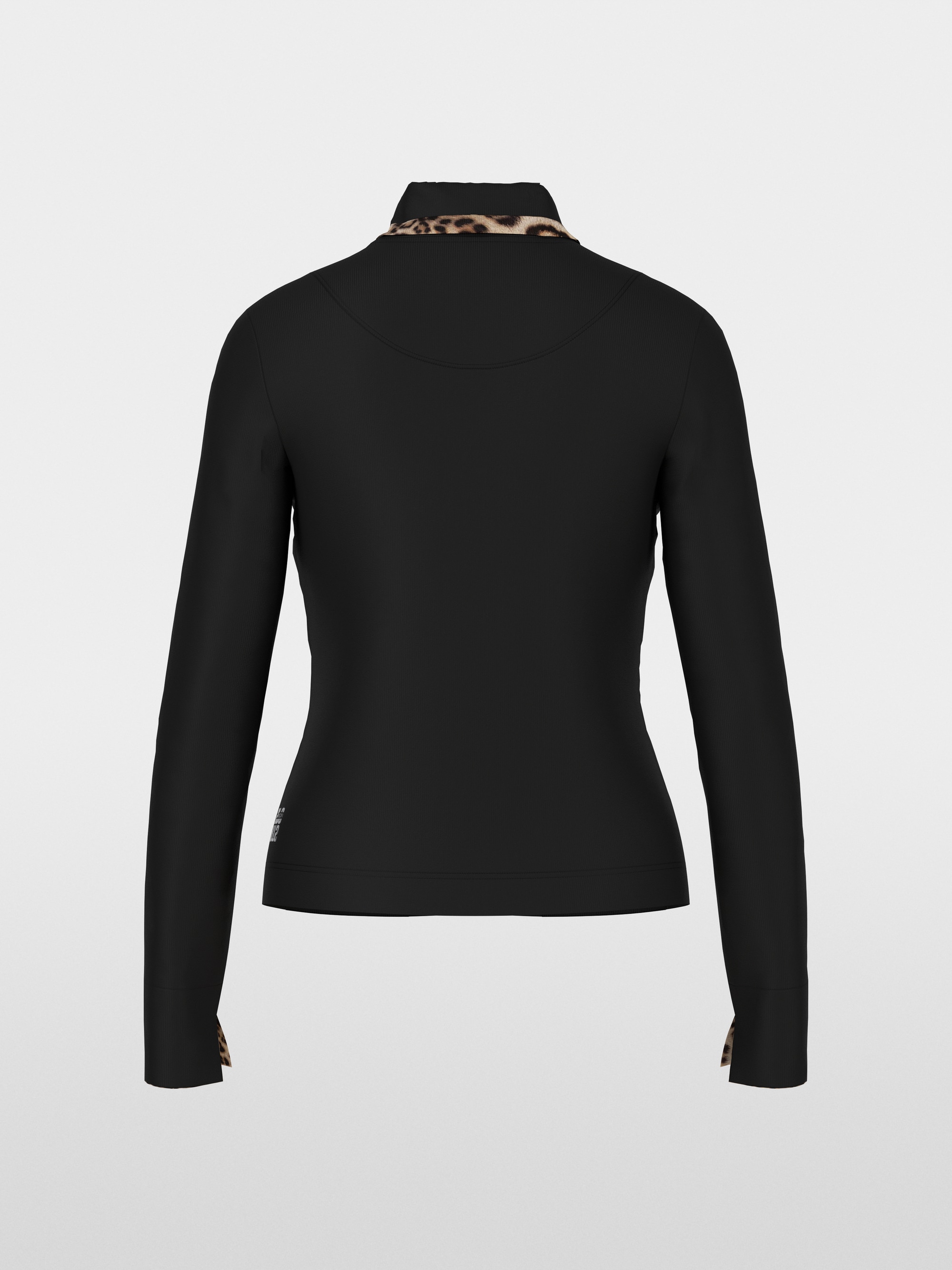 Veste zippée en coton côtelé