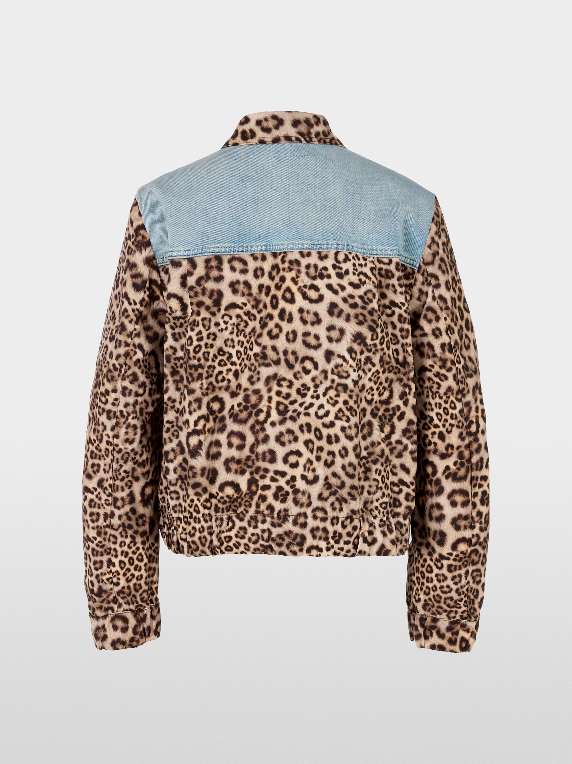 Jacke in Materialmix "Rethink Together"
