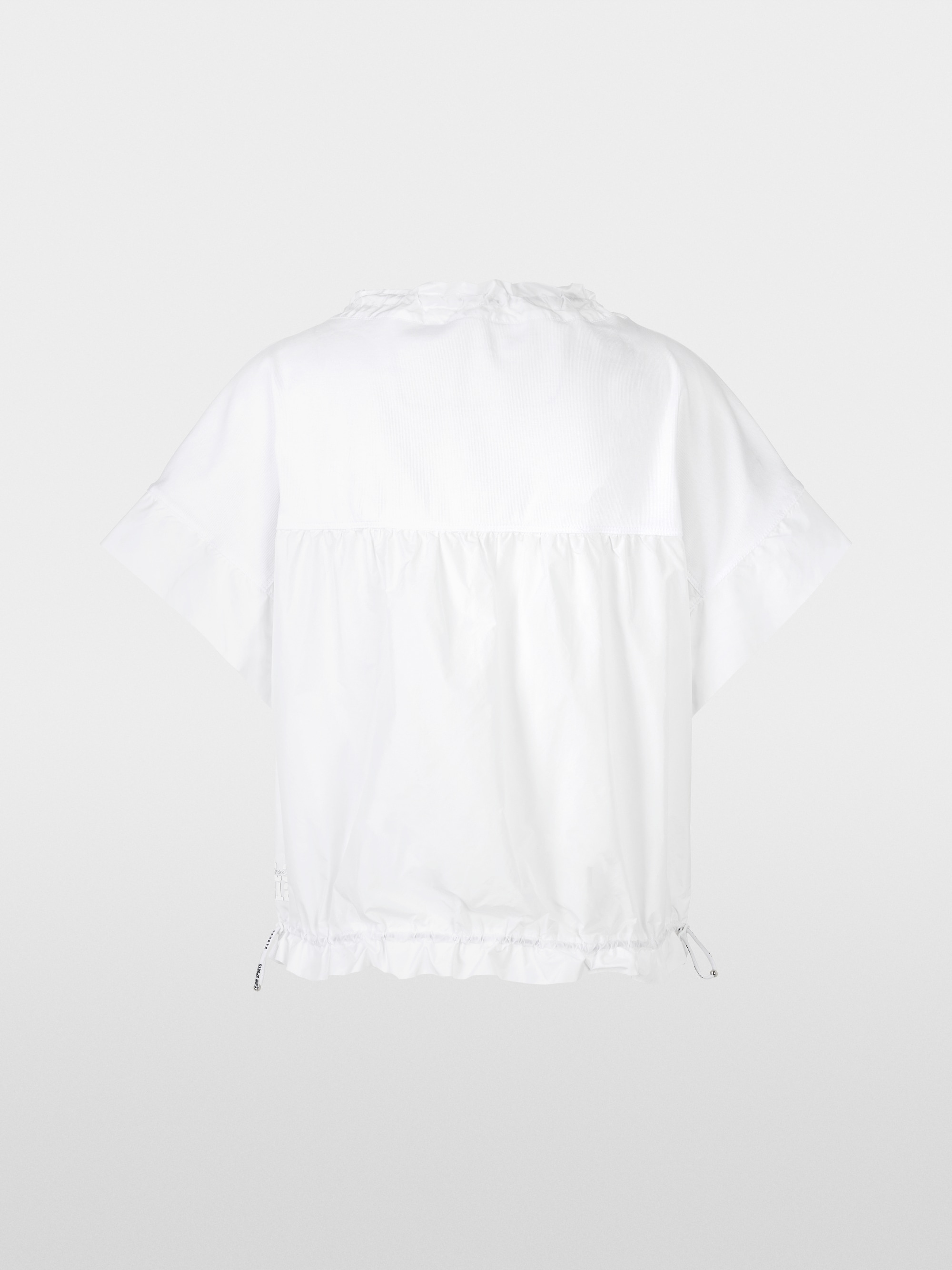 Casual T-shirt with drawstring