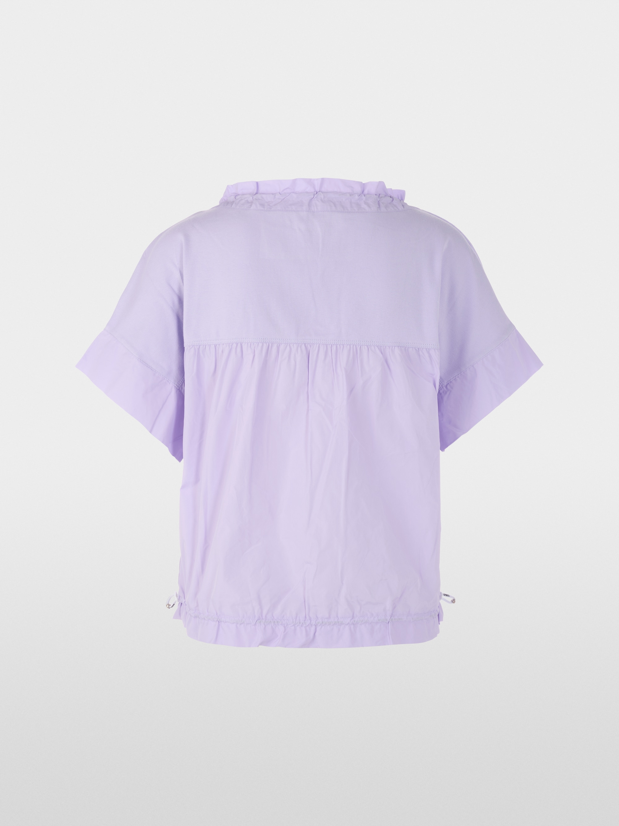 Casual T-shirt with drawstring