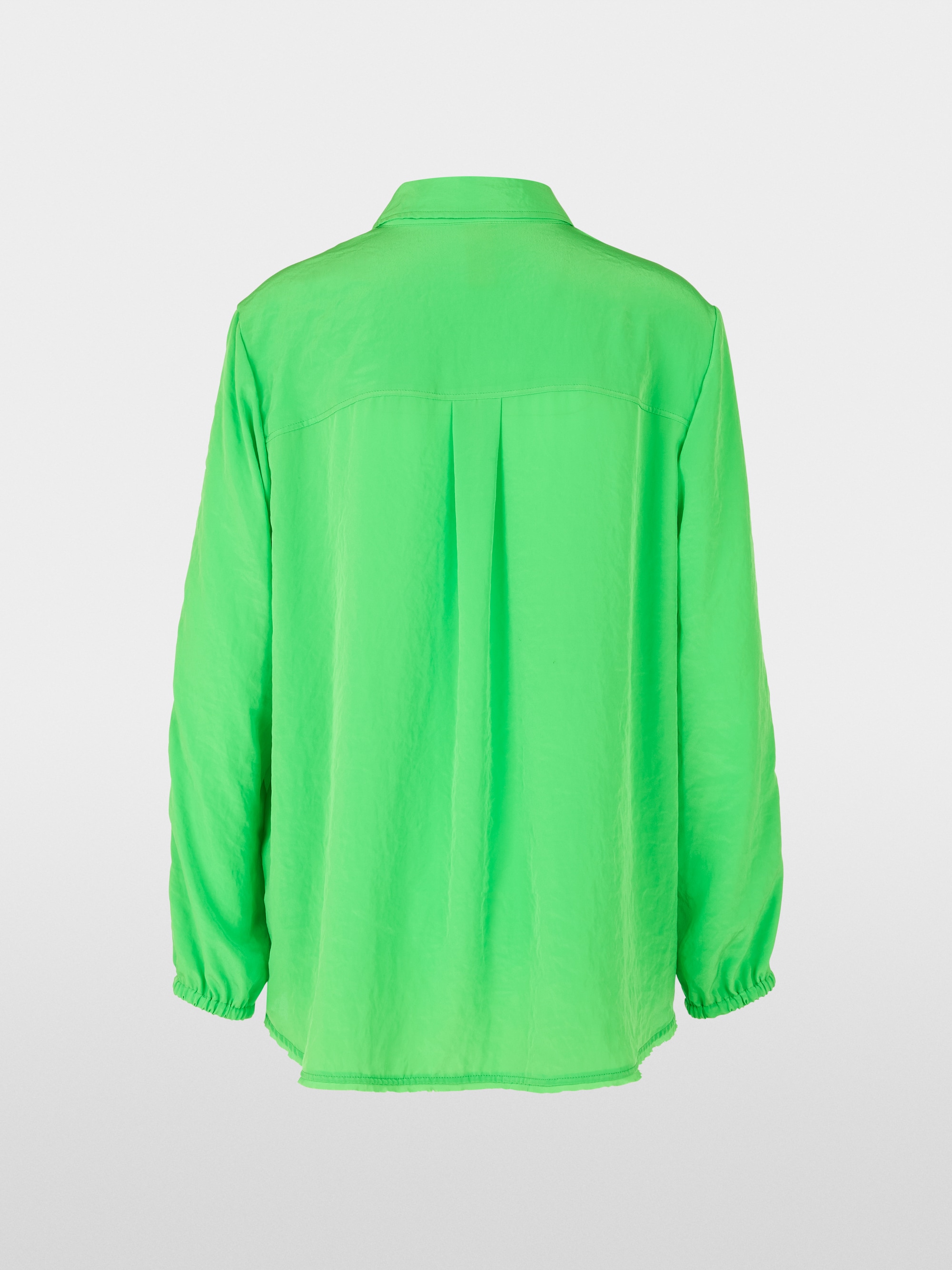 Leichte Hemdbluse in Uni