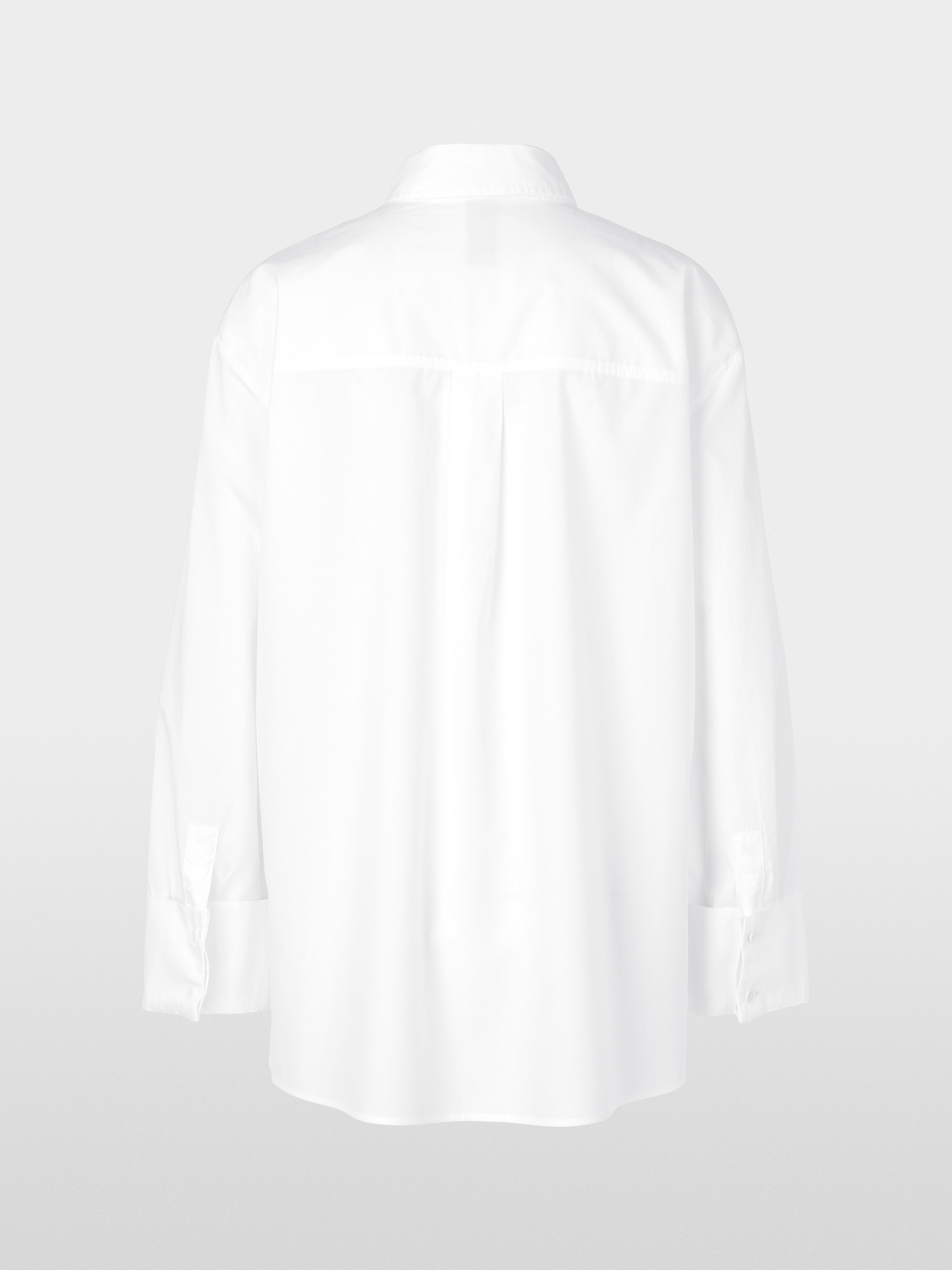 Loose solid blouse – "Rethink Together"