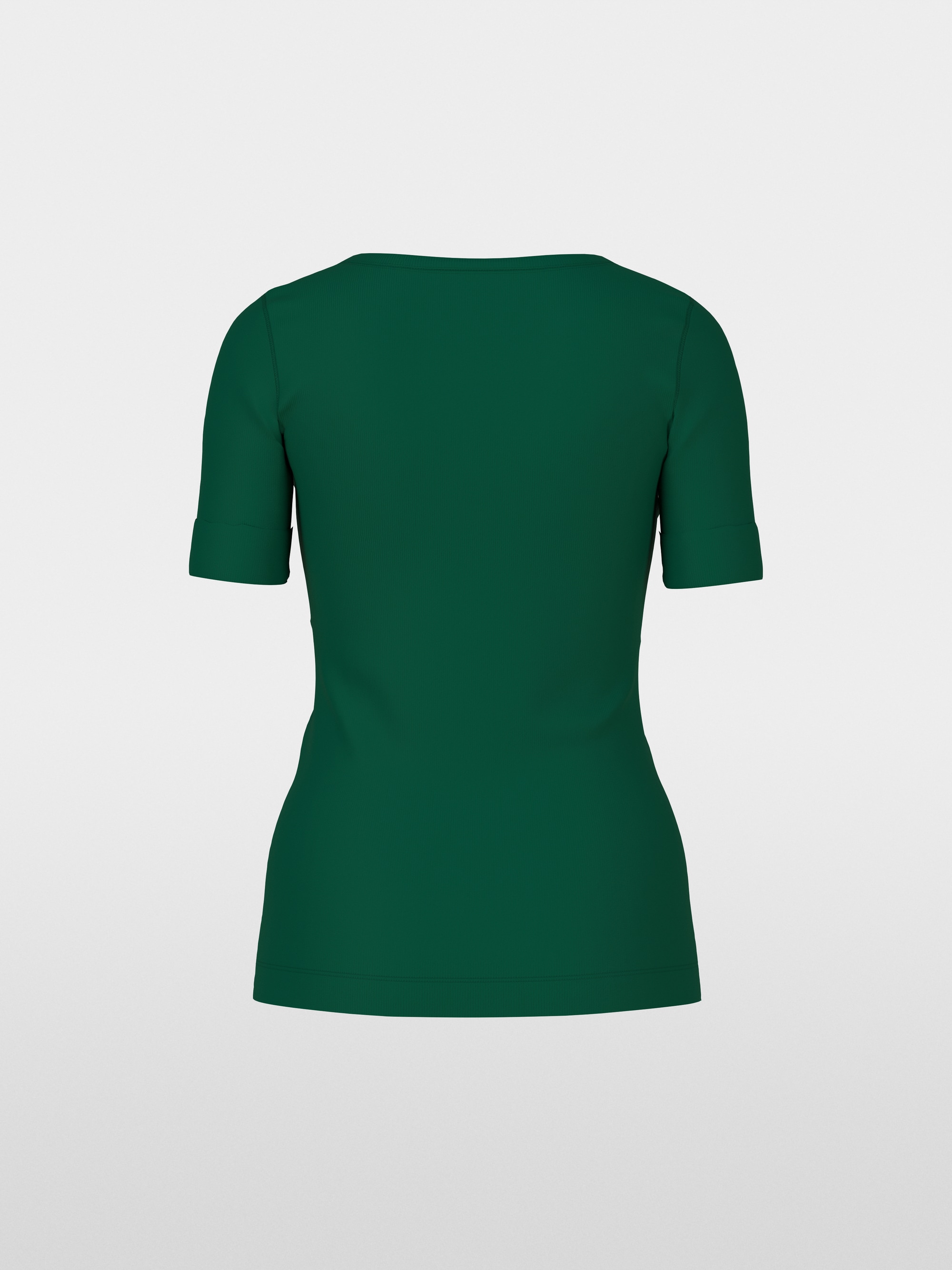 T-shirt with turn-up sleeves