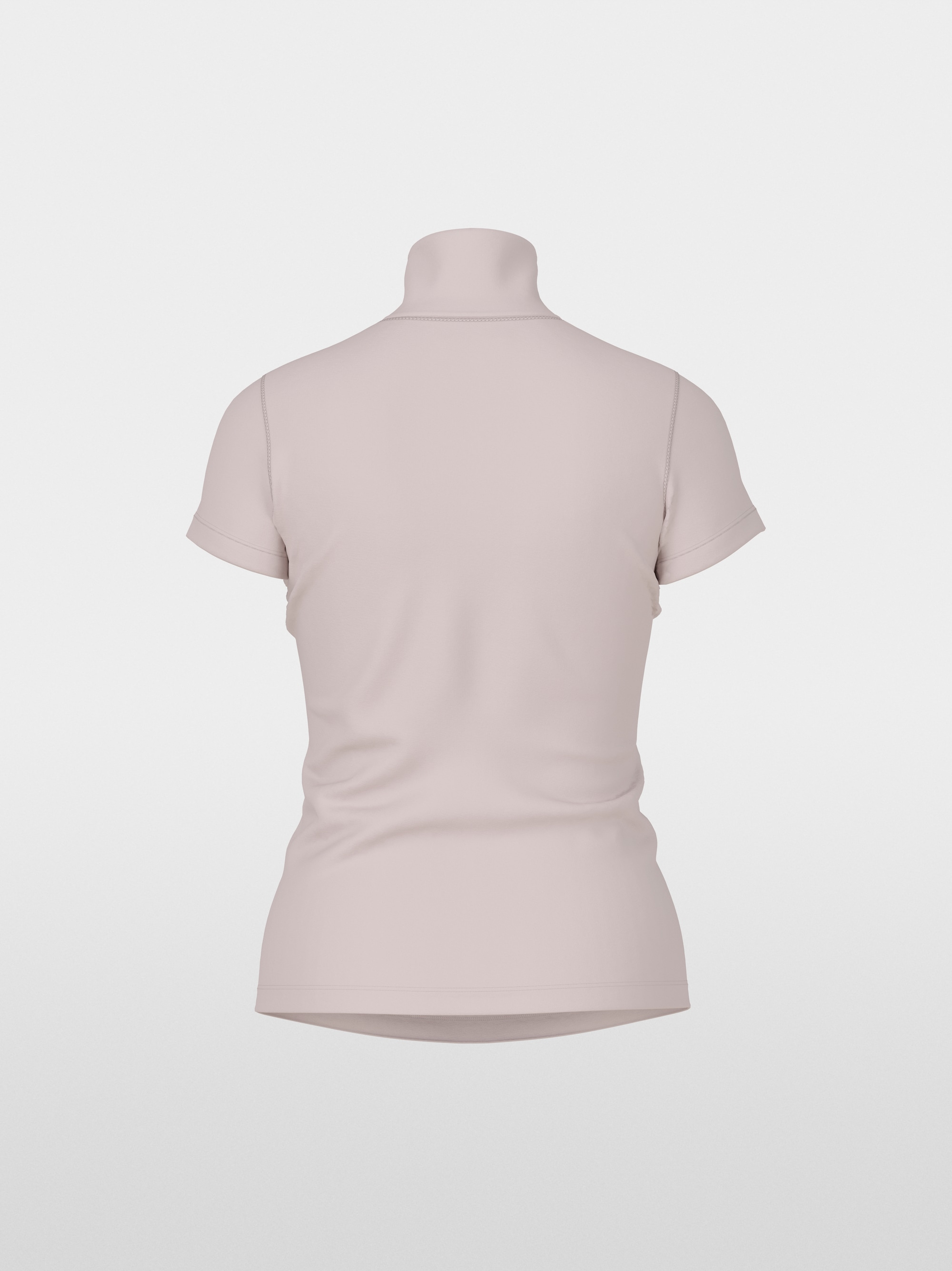 Tee-shirt col roulé fendu