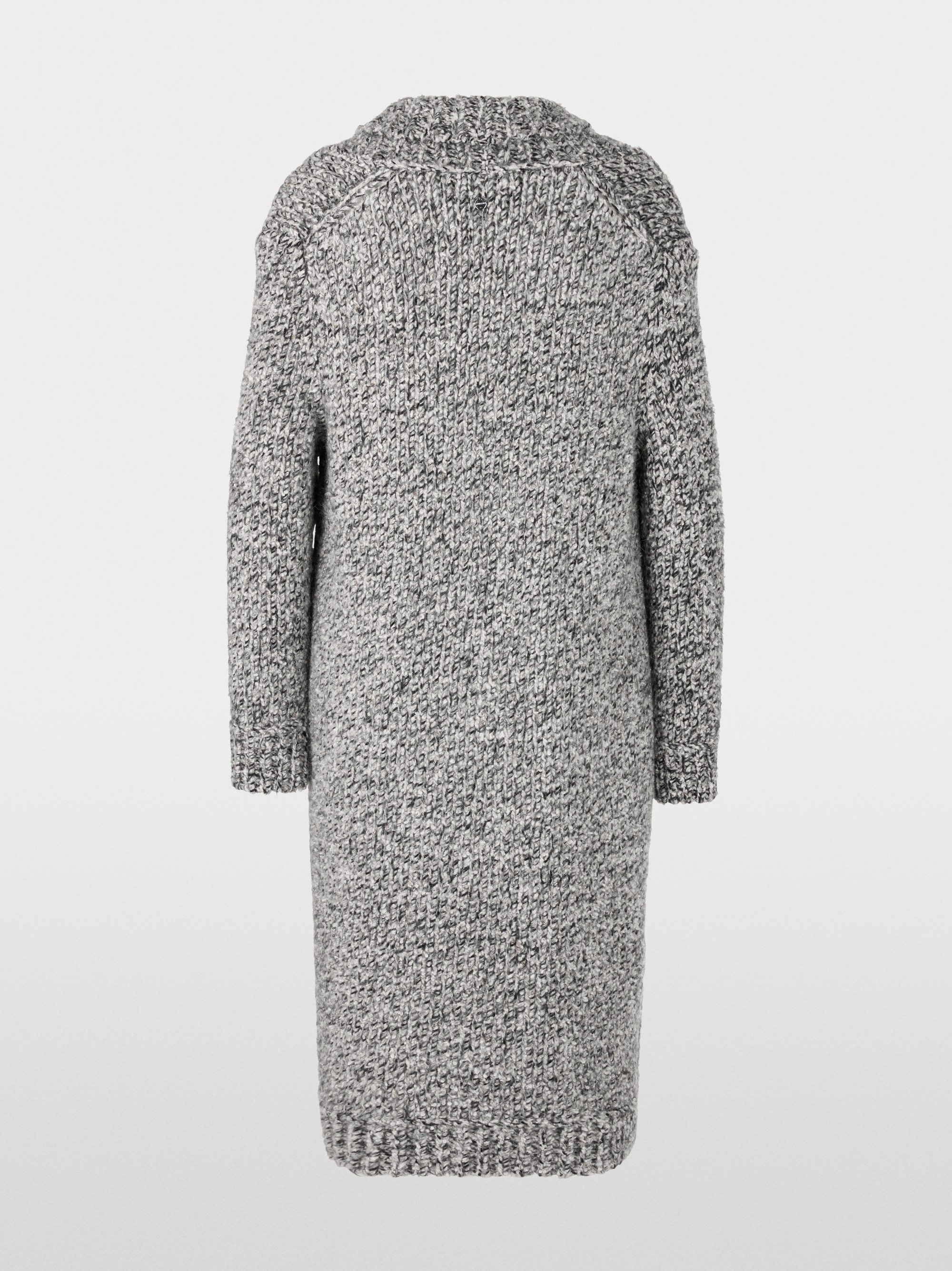 Knitted in Germany wool blend coat