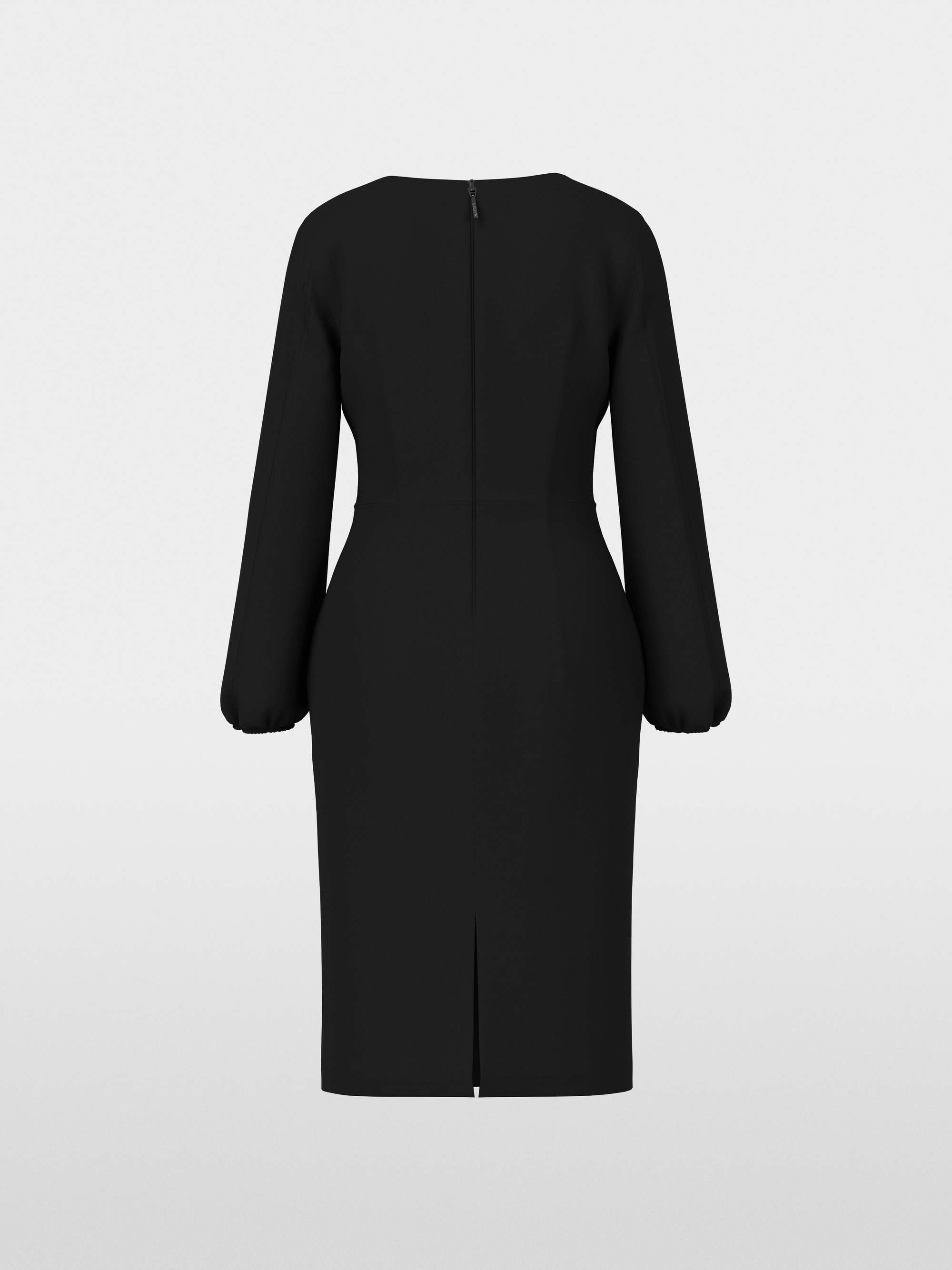 Elegante jurk met overslagdetail