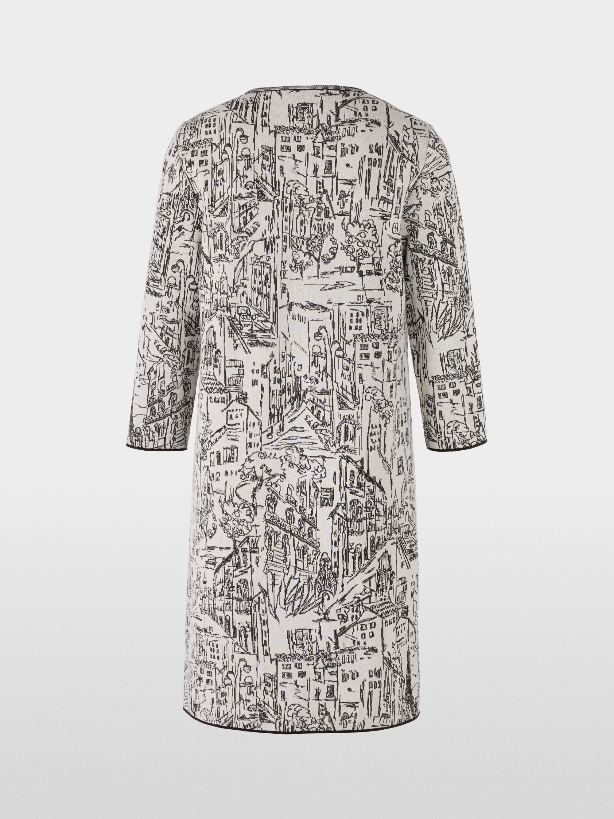 Knitted in Germany dress with motif