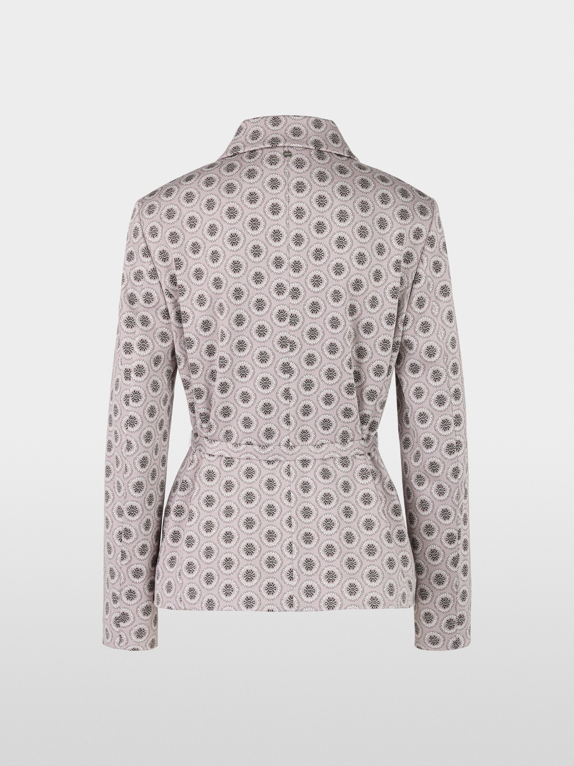 Kastenjacke mit Taillengürtel