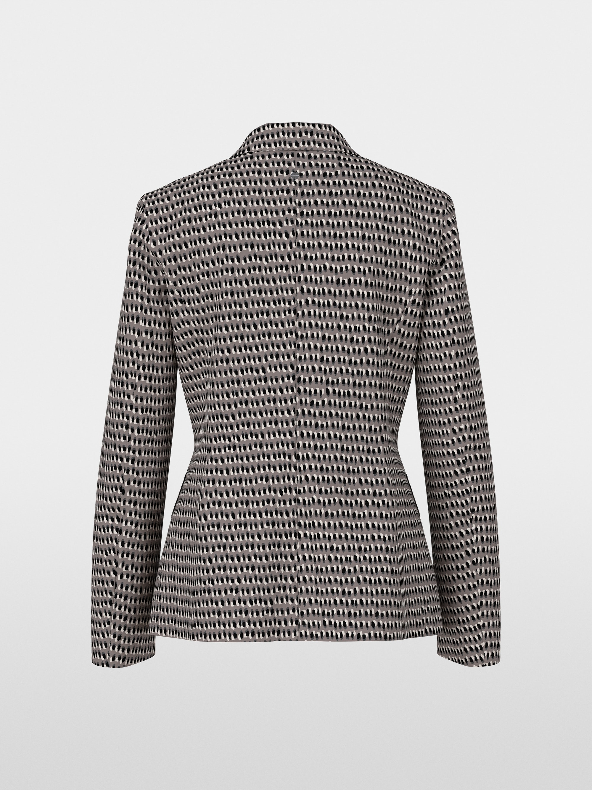 Blazer with tie belt