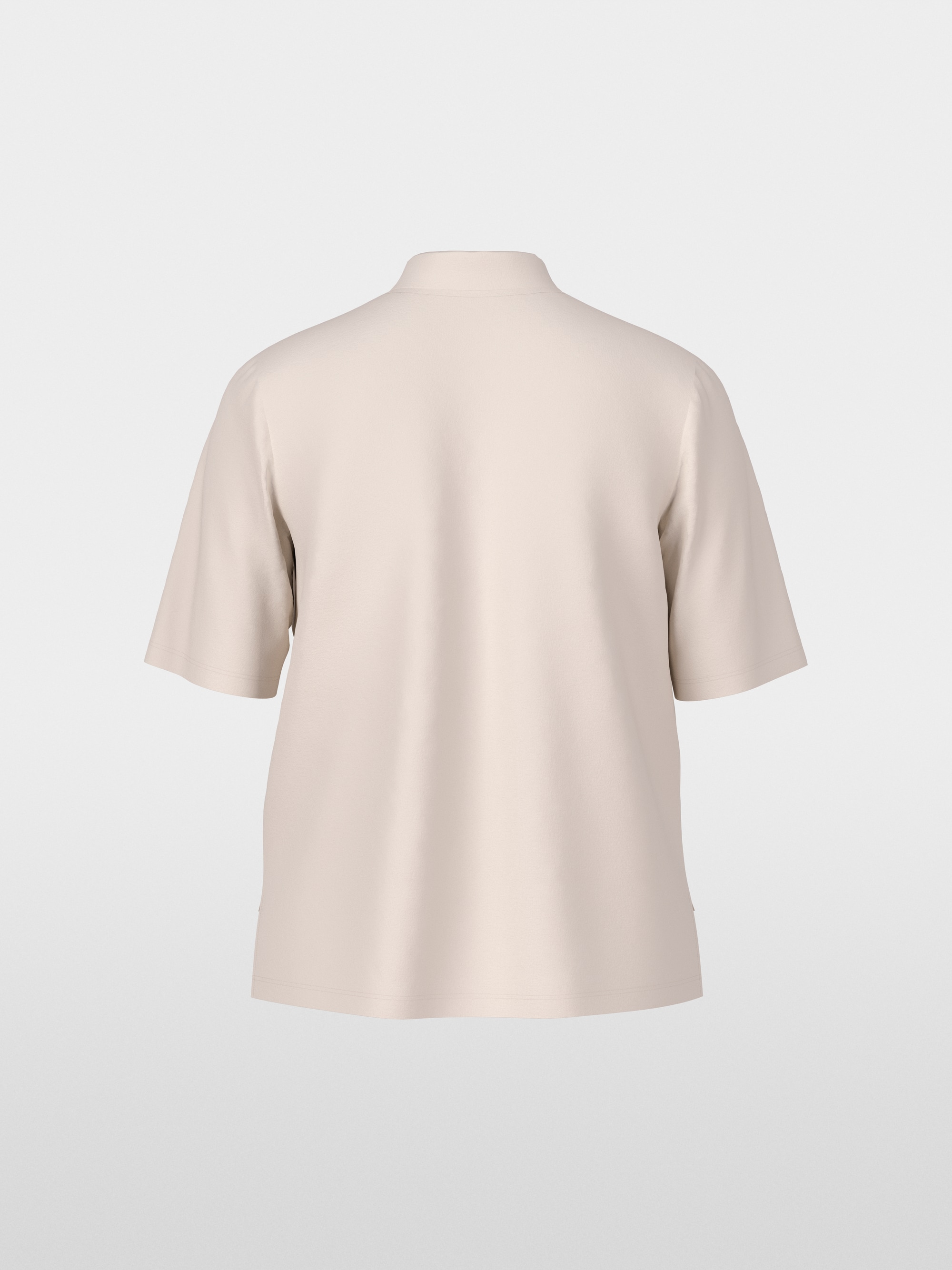 T-shirt avec bordure en soie