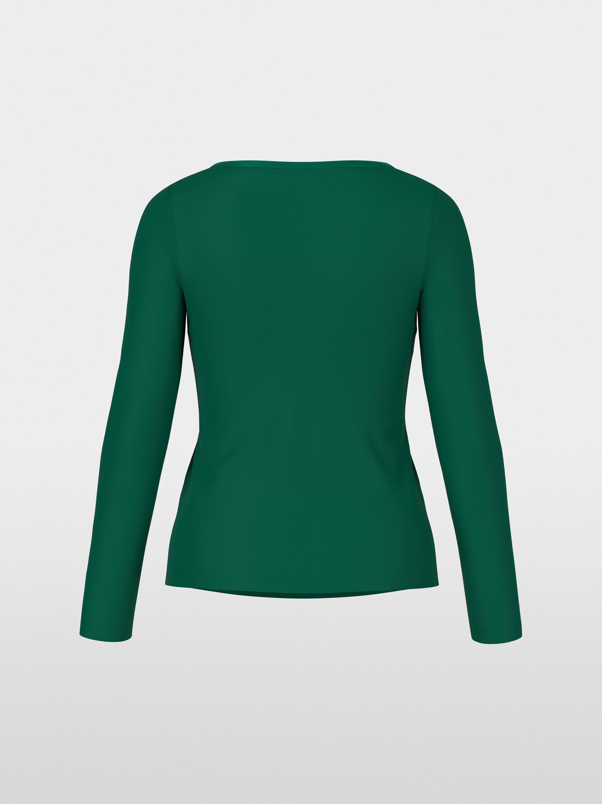Longsleeve met zijden bies