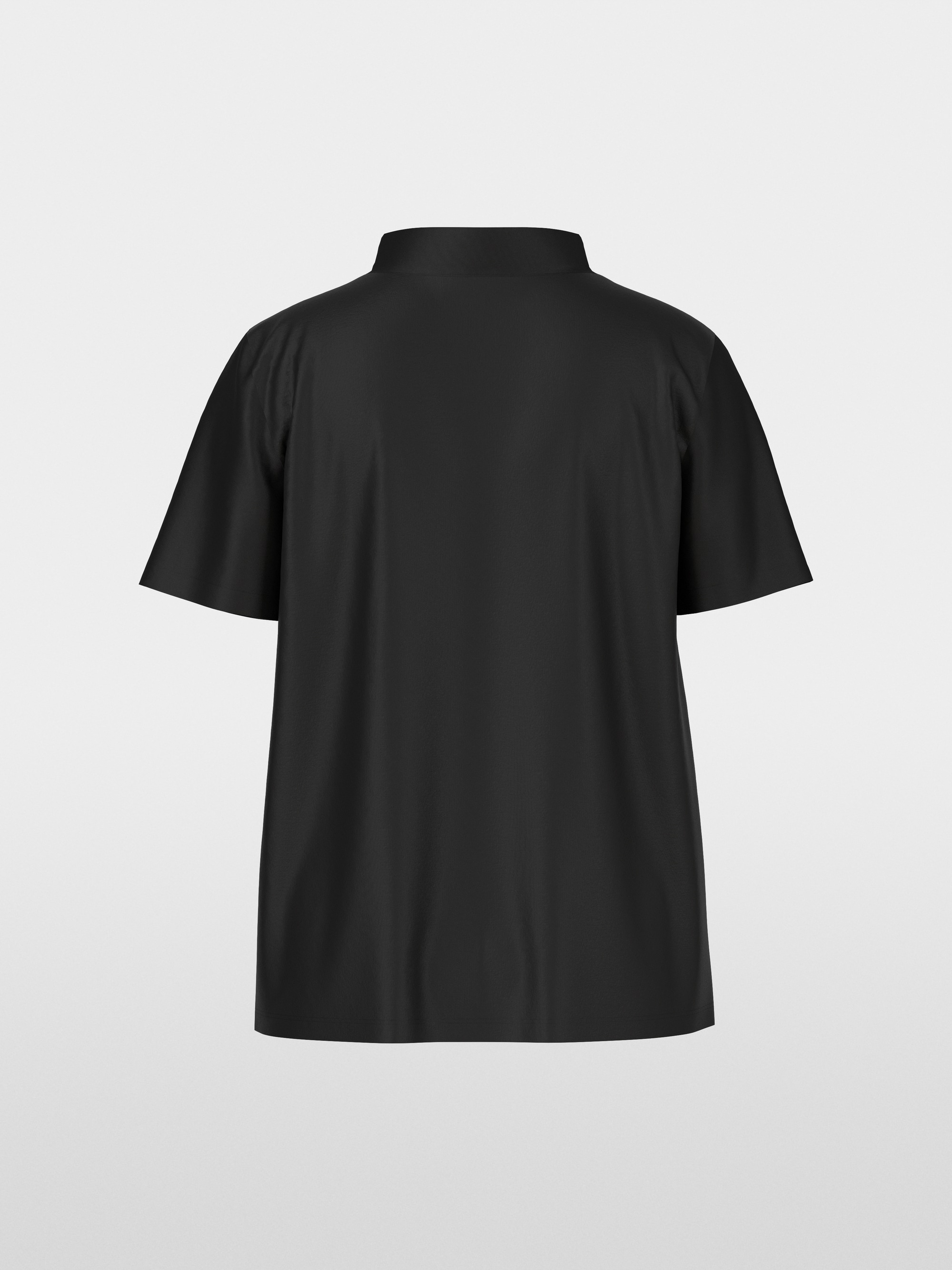 Blouse-chemise à col lavallière