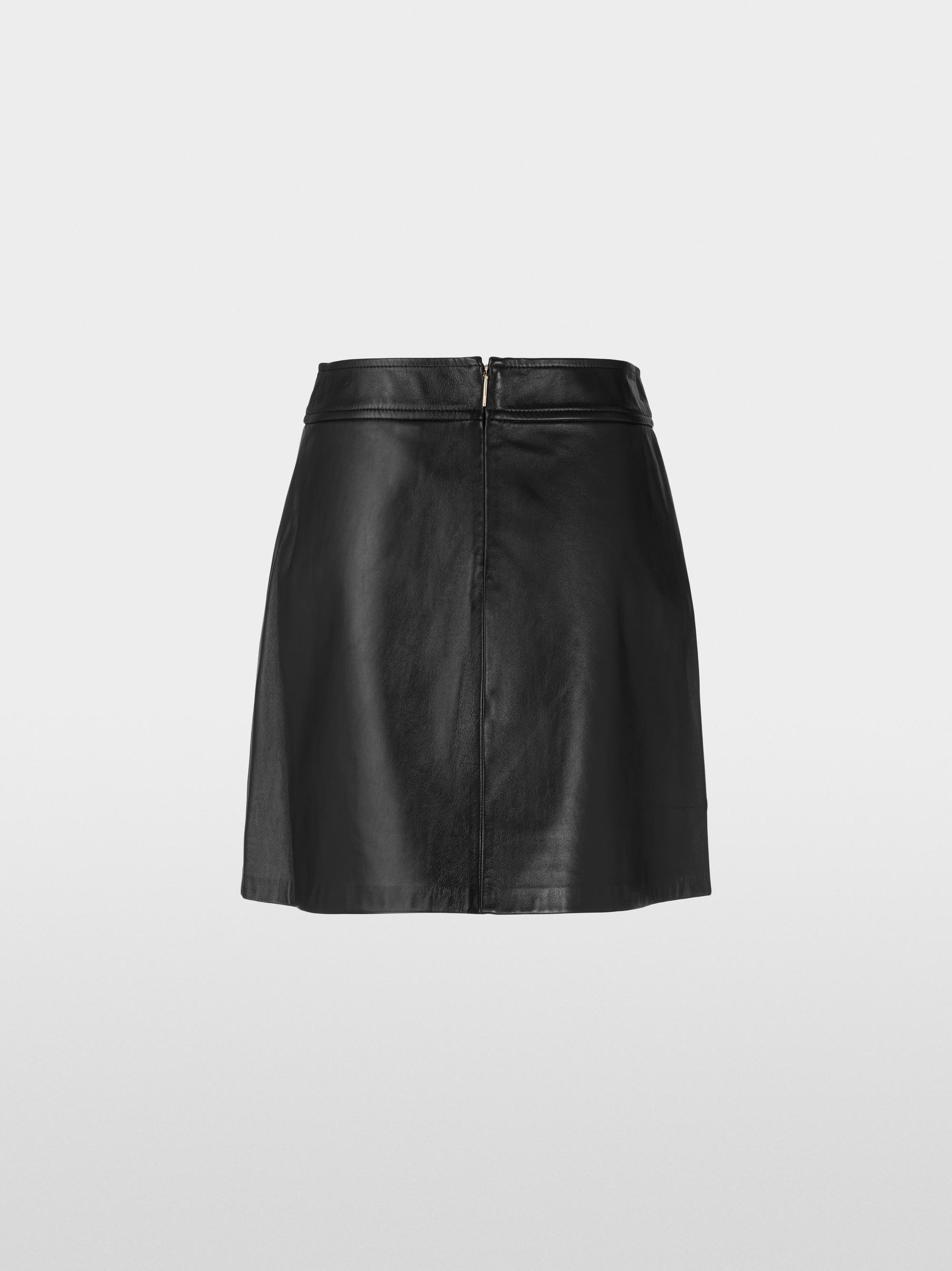 Mini-jupe en cuir