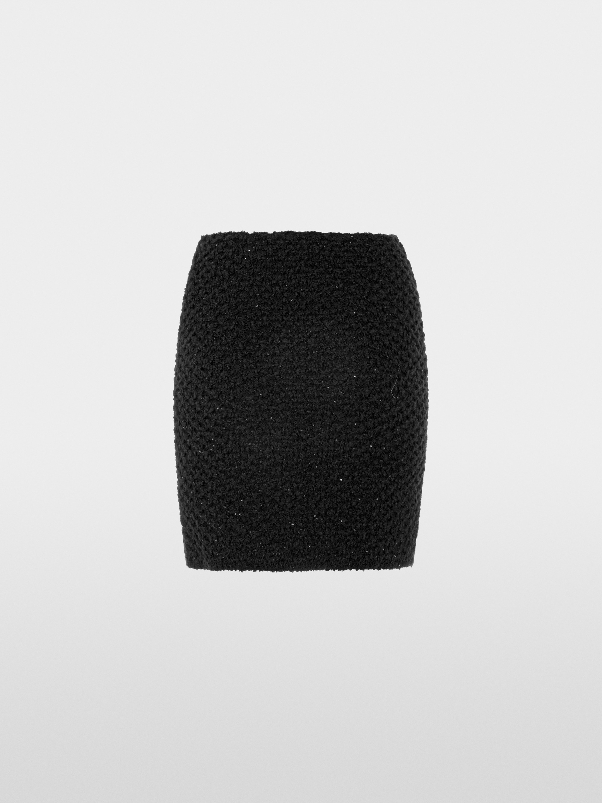 Knitted in Germany figure-hugging skirt