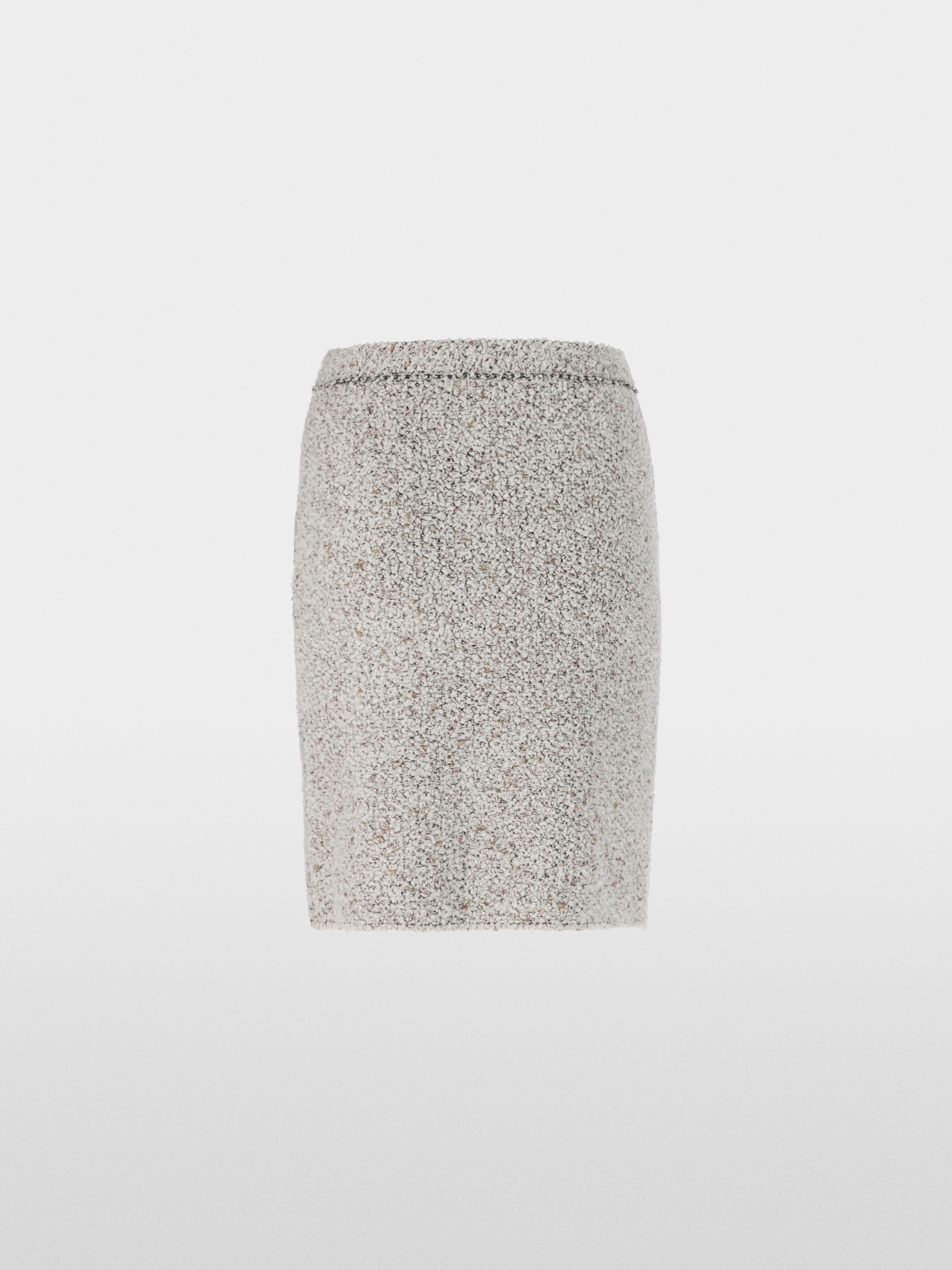 Knitted in Germany bouclé skirt