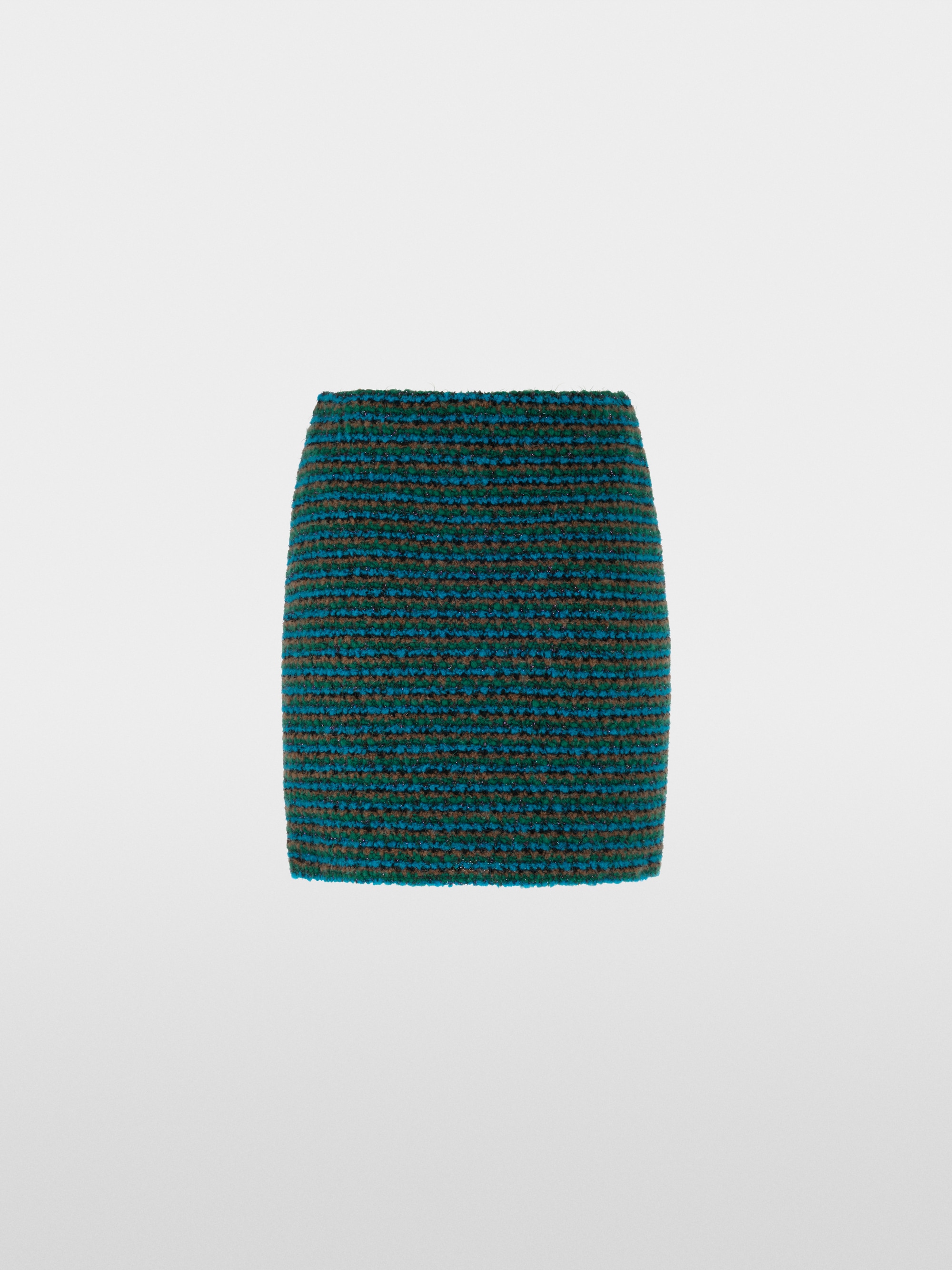 Knitted in Germany Rock mit Lurex
