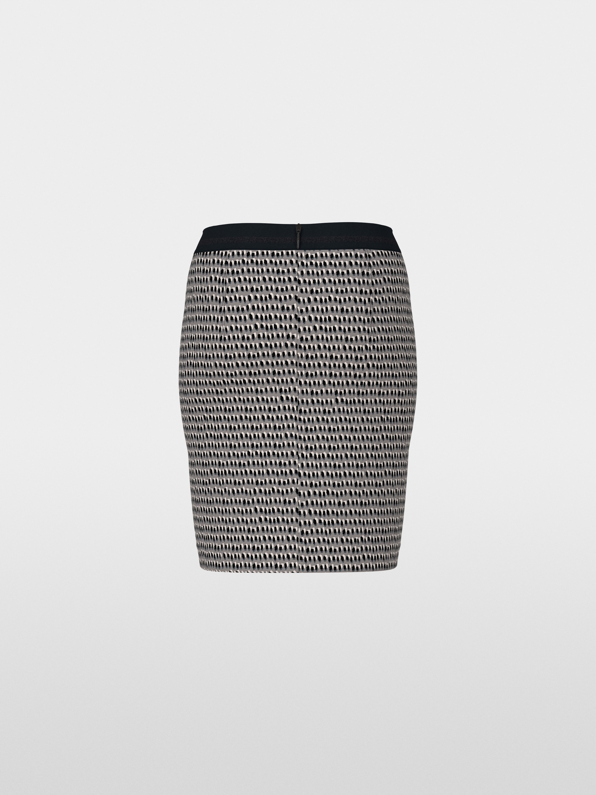 Scuba-Rock mit Sprinkles-Print